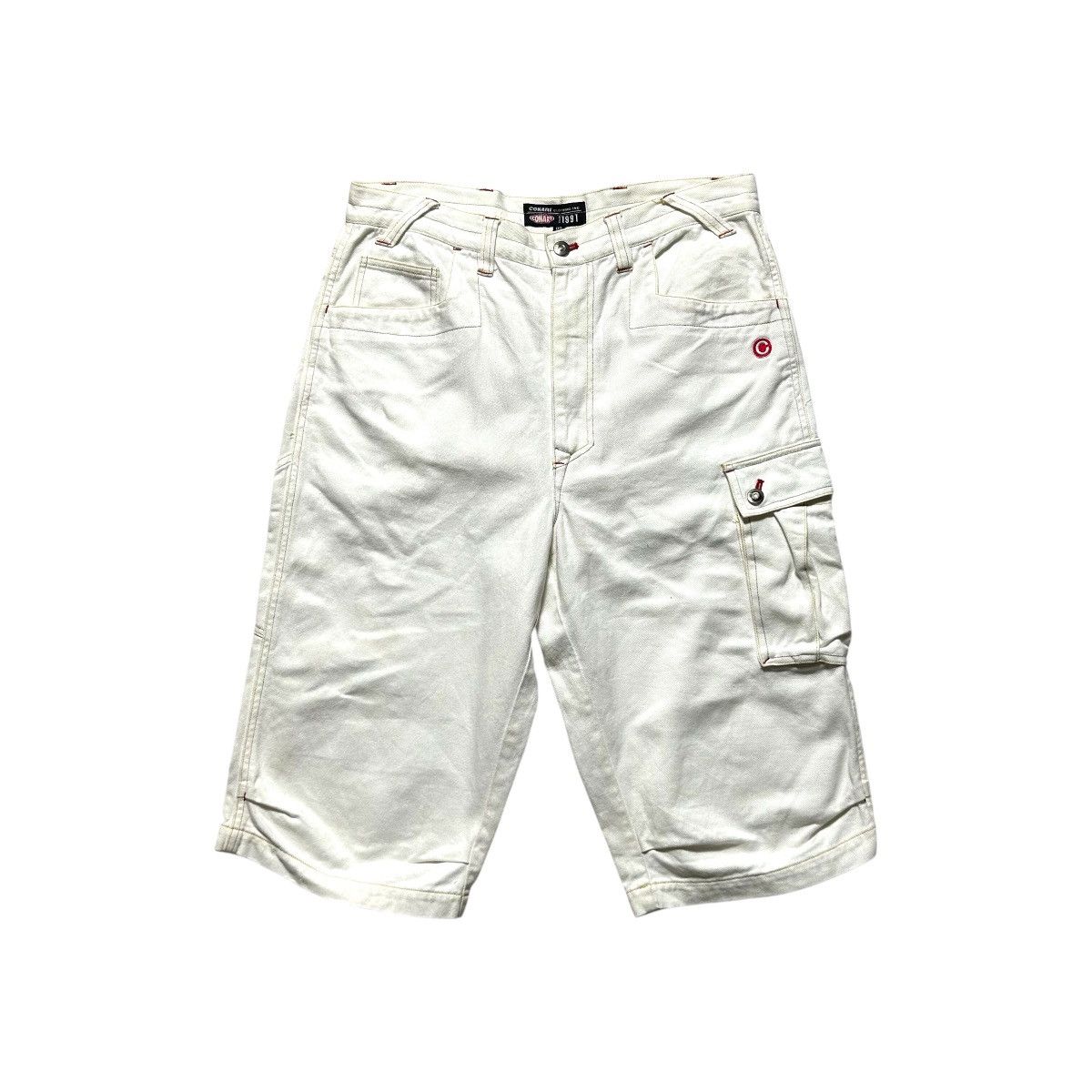 Vintage Vintage Conart Logo Baggy Denim Pants Size US 34 / EU 50 - 1 Thumbnail