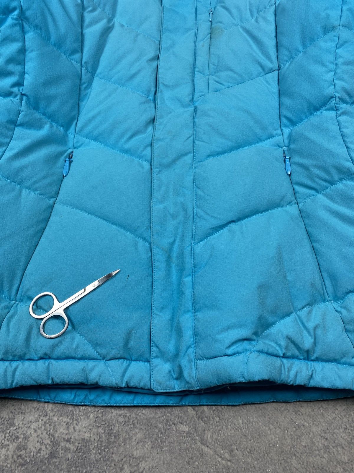 The North Face The North Face 550 Puffer Jacket Blue Fill Hooded Snow Ski Size M / US 6-8 / IT 42-44 - 8 Thumbnail