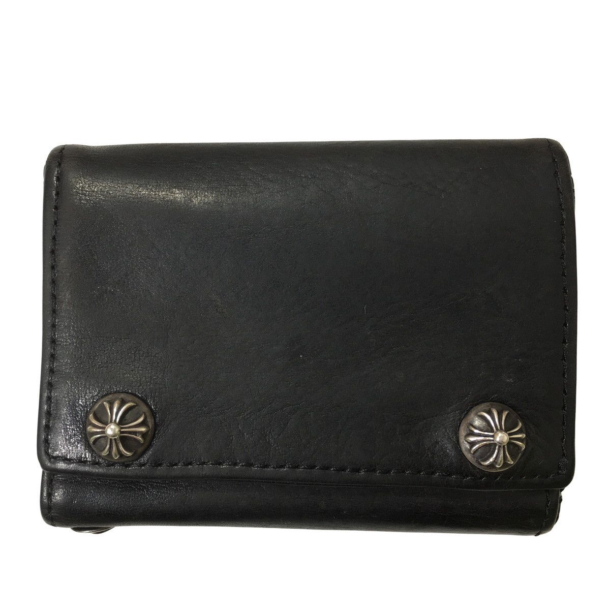 【正規品】Chrome Hearts 3FOLD CROSS WALLET 正規品】Chrome Hearts 3FOLD CROSS WALLET CHROME HEARTS
