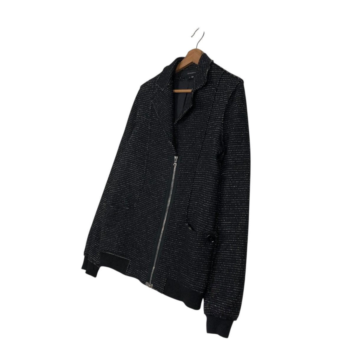Alexander Wang 🔥ASYMETRICAL ZIPPER WOOL BOMBER JACKET ALEXANDER WANG Size US M / EU 48-50 / 2 - 4 Thumbnail