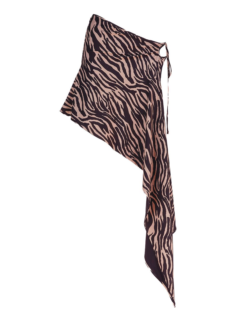 The Attico ZEBRA PRINT MINI SKIRT Size 27" / US 4 / IT 40 - 1 Thumbnail
