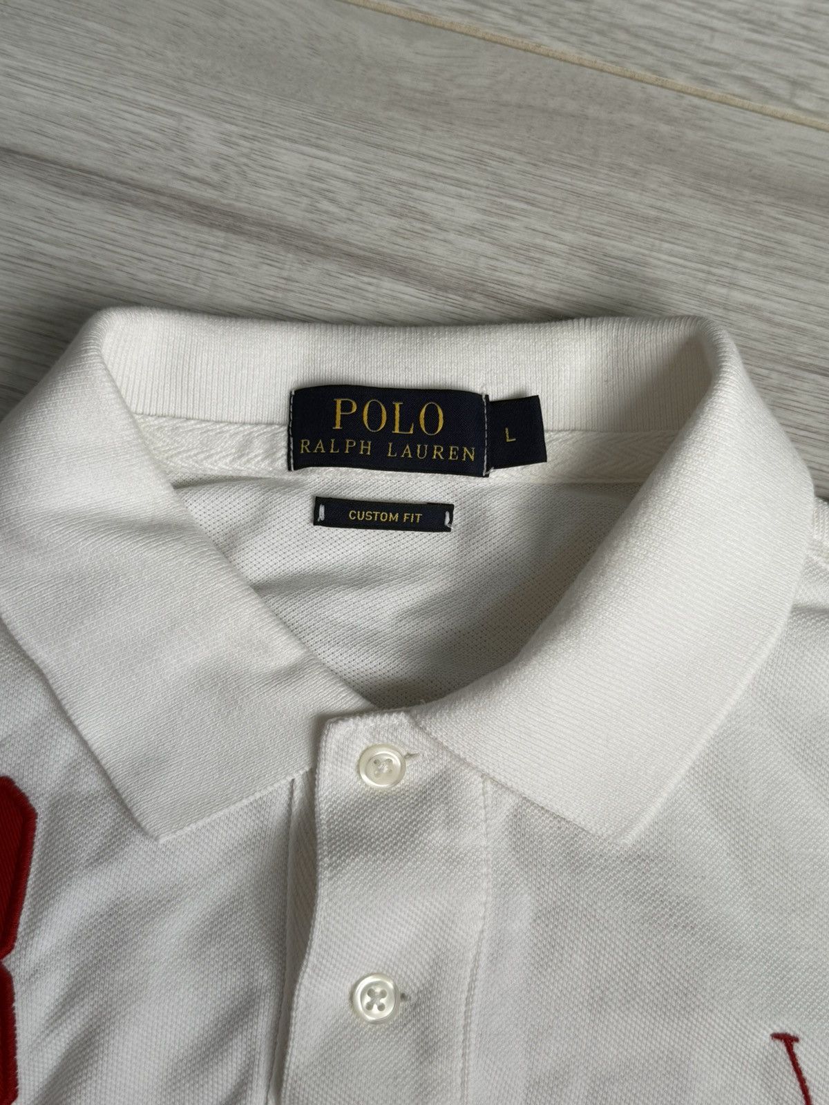 Polo Ralph Lauren Vintage Rugby shirt polo ralph lauren logo 3 jersey Size US L / EU 52-54 / 3 - 3 Thumbnail