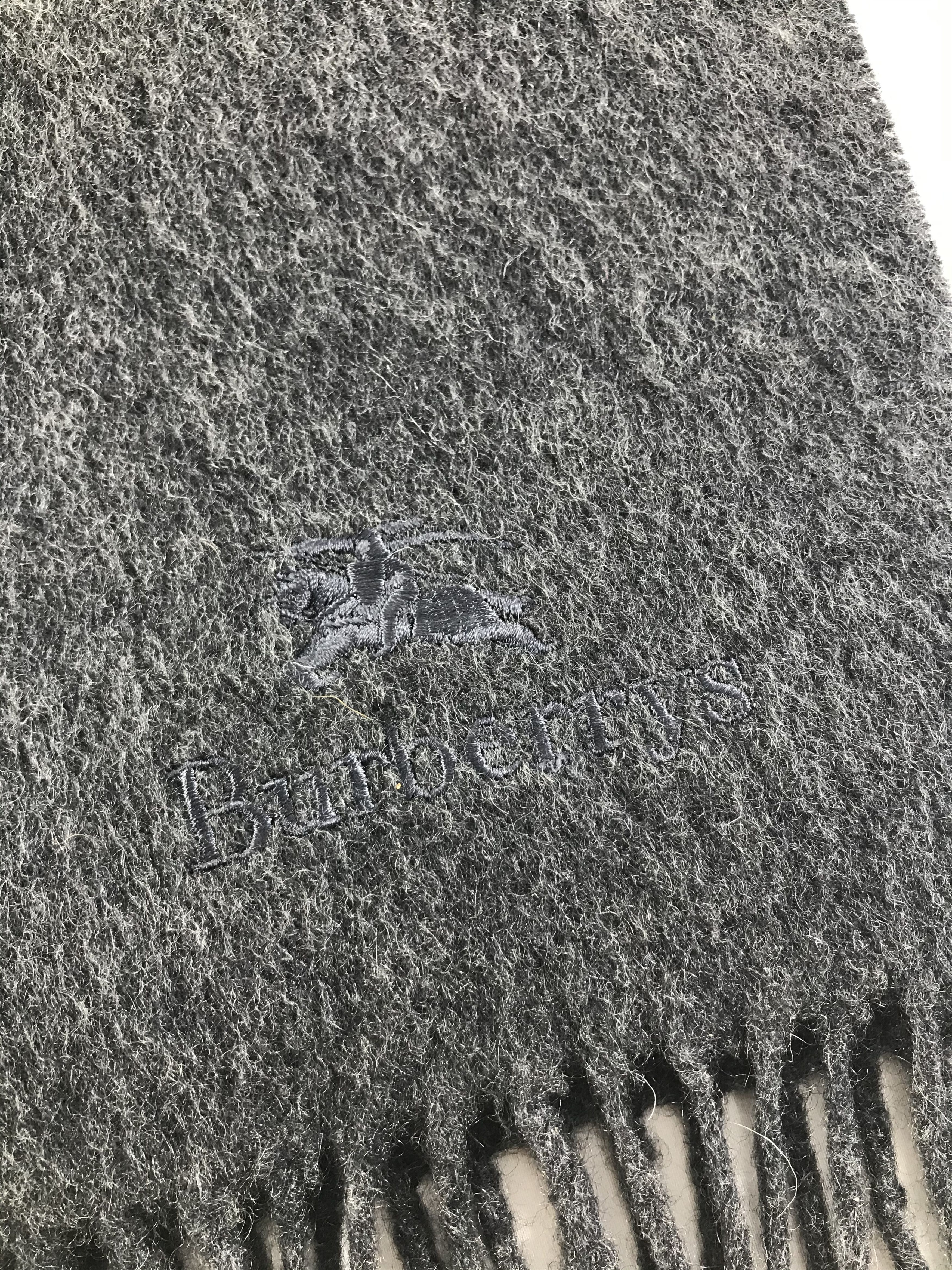 Burberry × Vintage Burberry Scarf / Muffler / Neckwear - WW2832 Size ONE SIZE - 4 Thumbnail