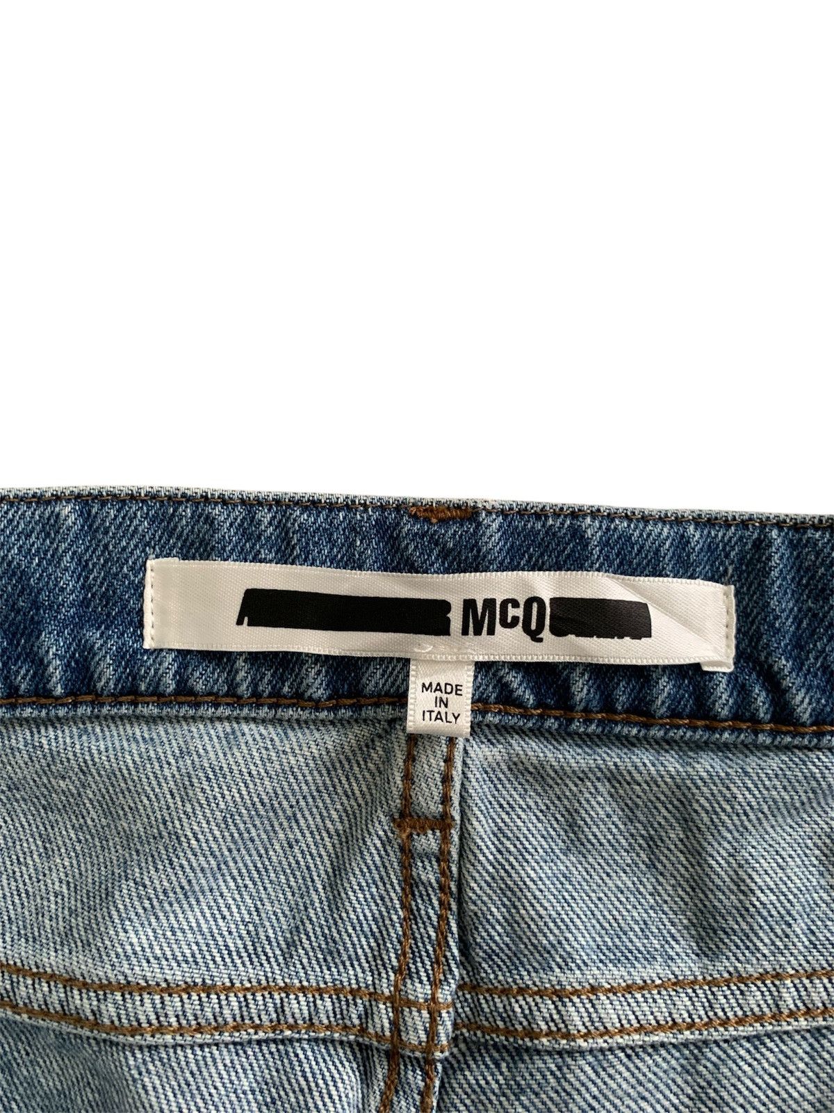 Alexander McQueen Alexander McQueen MCQ Blue Jeans Size US 32 / EU 48 - 4 Thumbnail