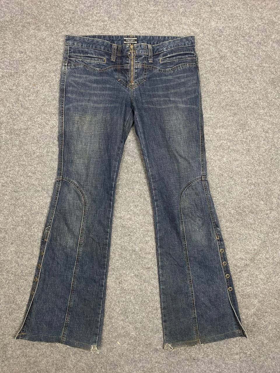 Japanese Brand vintage sweet camel japanese brands bootcut flare denim Size 34" / US 12 / IT 48 - 5 Thumbnail