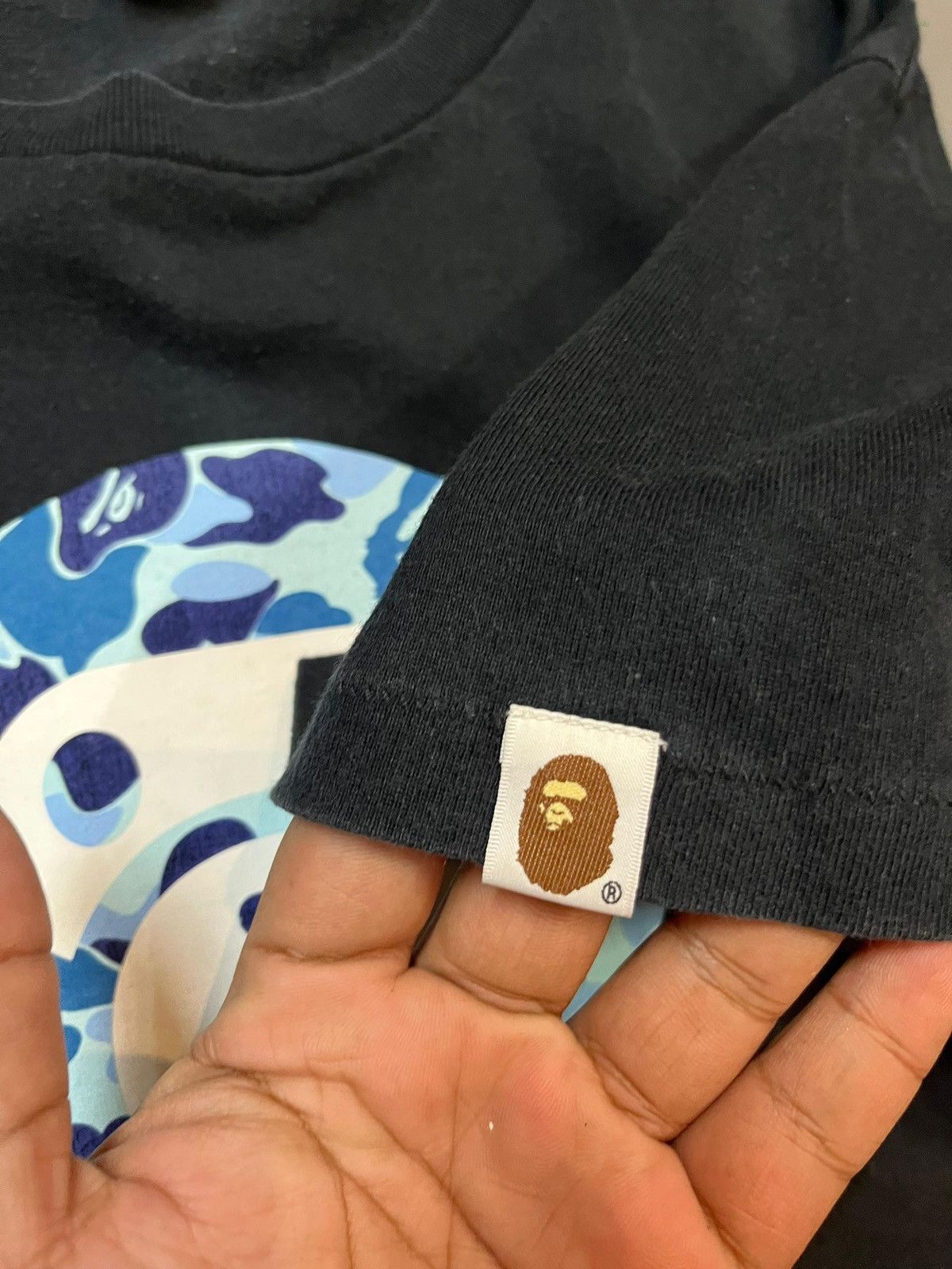 Bape Bape baby milo by bathing ape camo tshirt Size US M / EU 48-50 / 2 - 7 Thumbnail