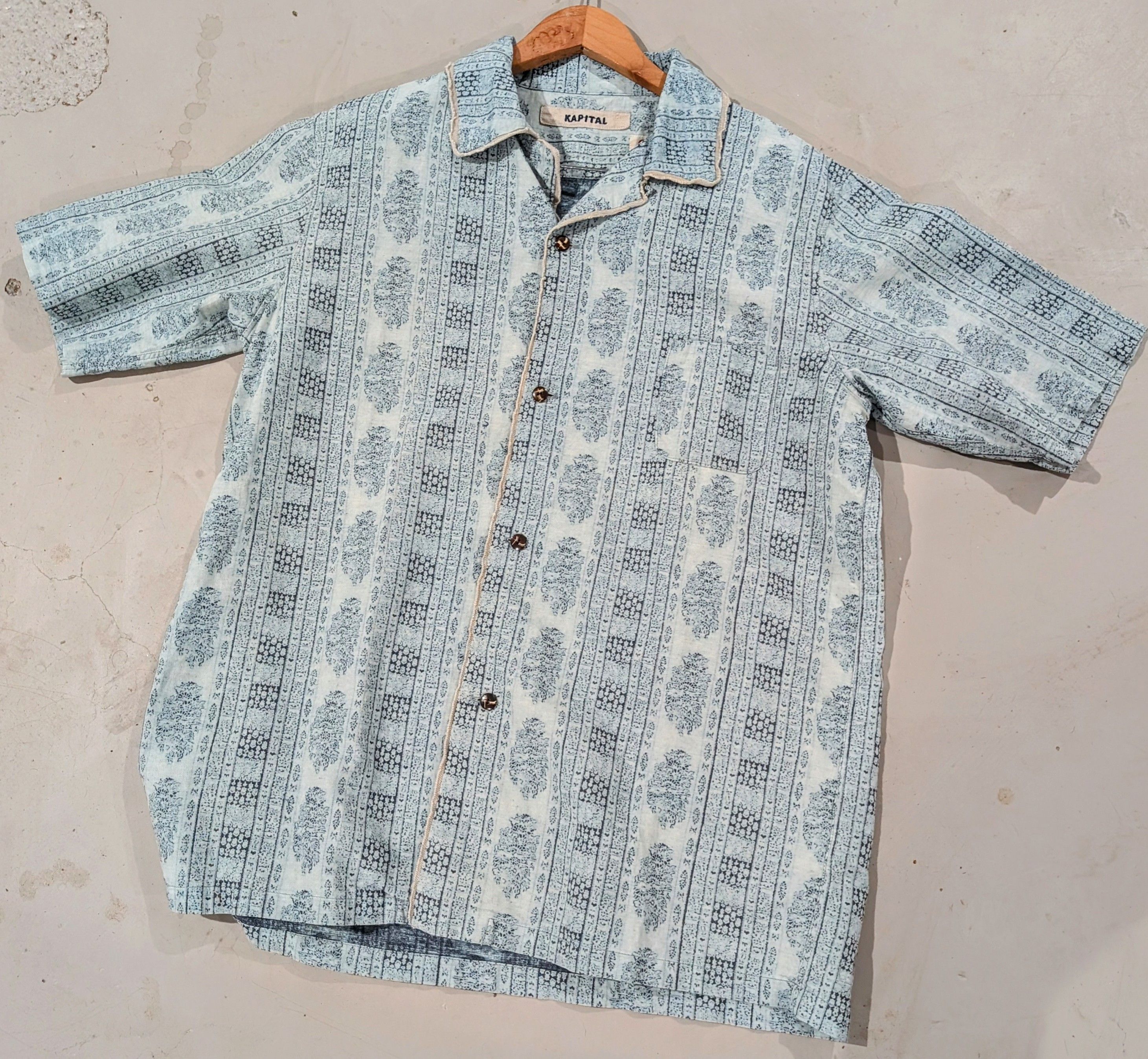 Kapital Vintage Kapital Aloha linen shirt Size US L / EU 52-54 / 3 - 2 Thumbnail