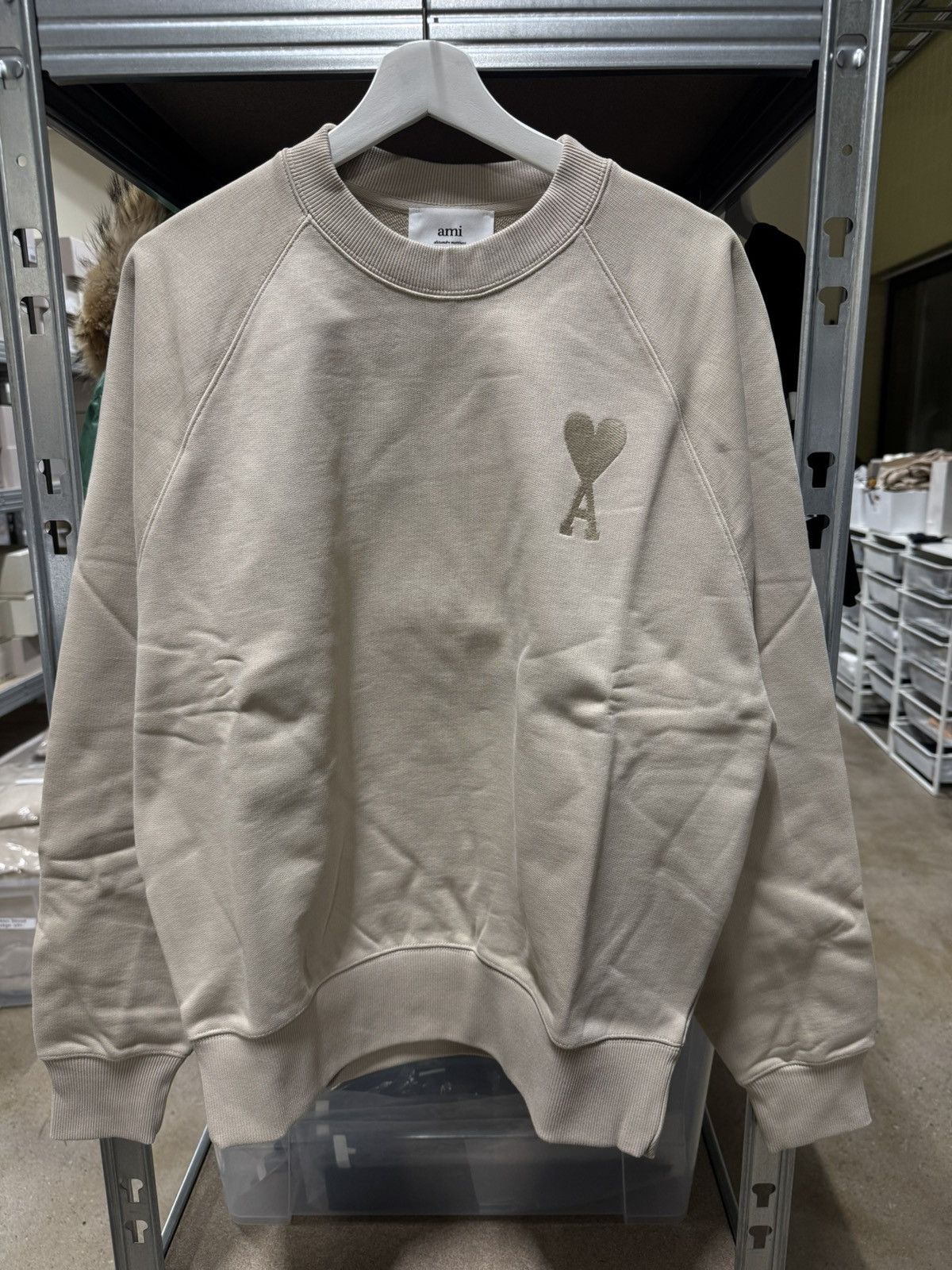 AMI Ami Paris Logo Patch Sweatshirt NEW 485$ Size US XS / EU 42 / 0 - 1 Thumbnail