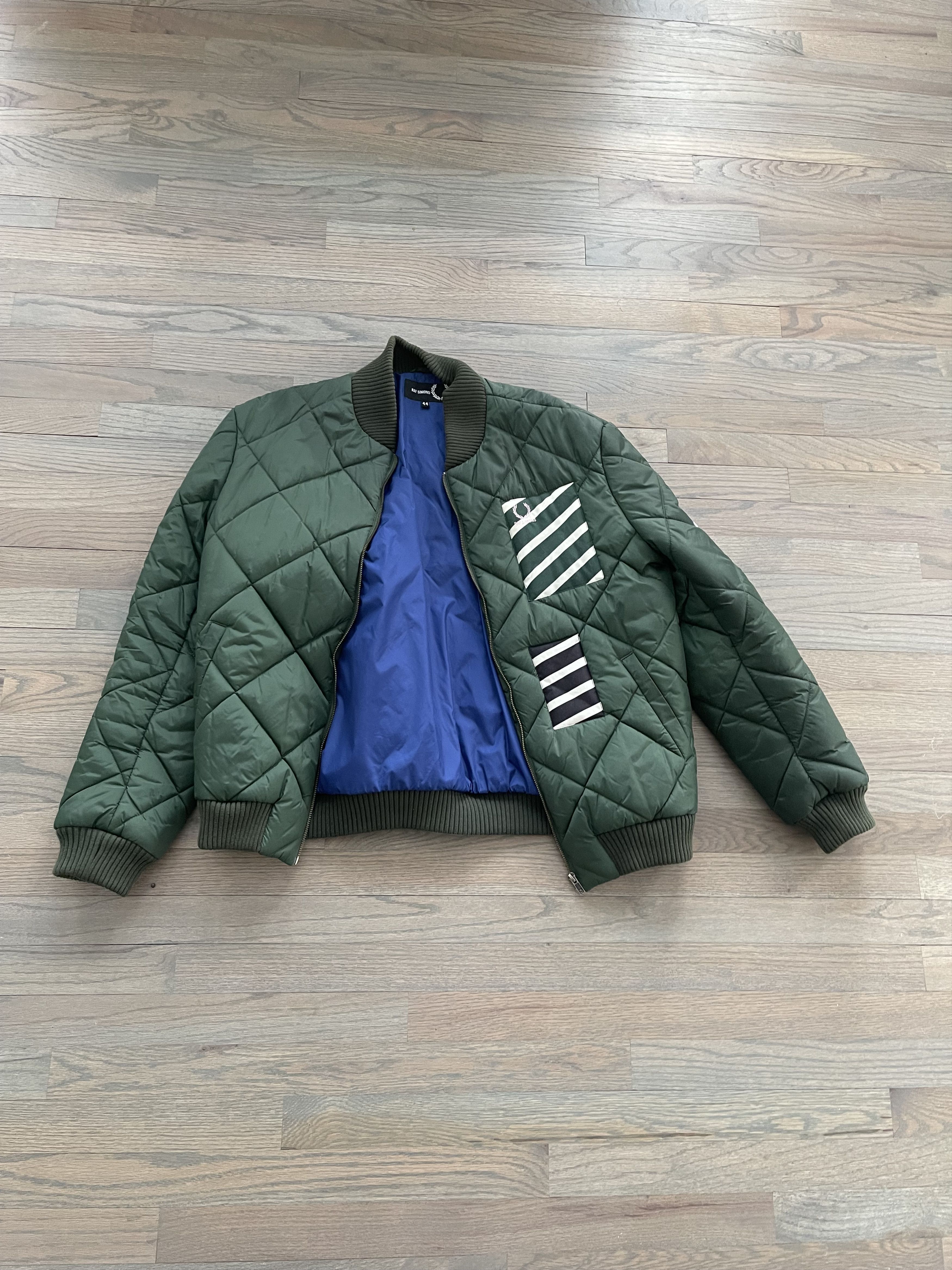 image of Raf Simons Fred Perry in Green, Men's (Size XL)