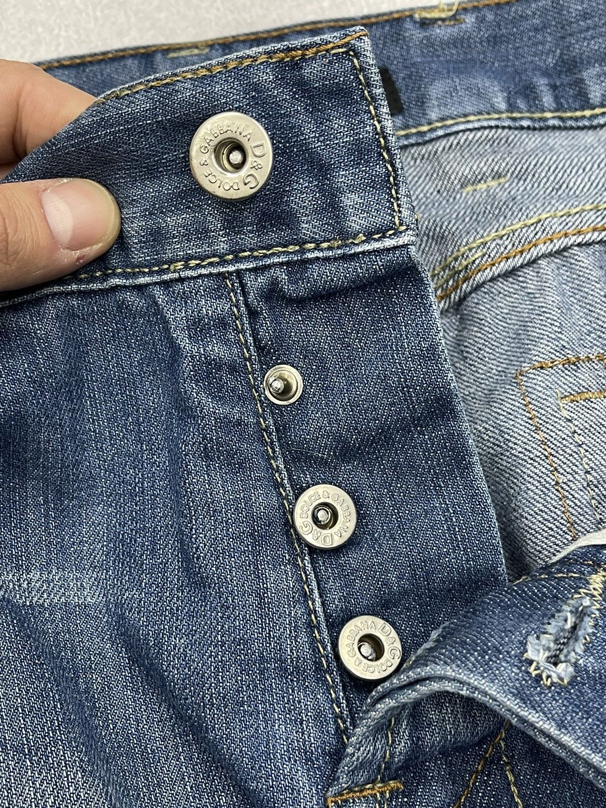 Dolce & Gabbana Vintage Dolce Gabbana Denim Jeans Blue Y2K Italy Size US 30 / EU 46 - 12 Thumbnail