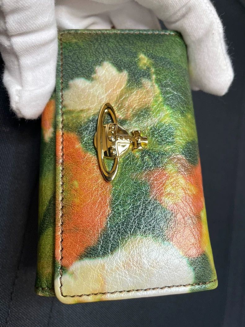 Vivienne Westwood Vivienne Westwood Printed Calfskin Key Holder Size ONE SIZE - 3 Thumbnail