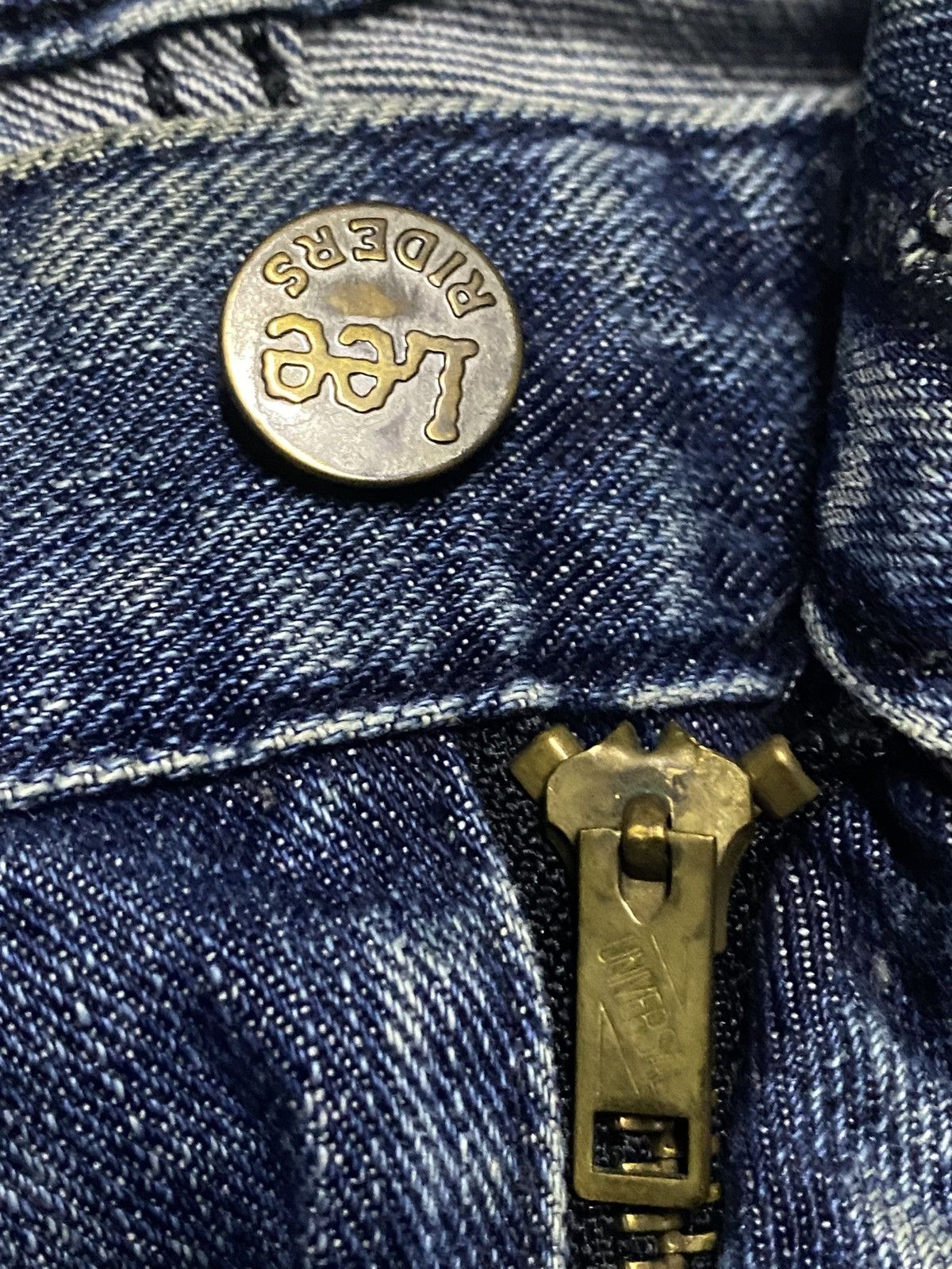 Lee × Number (N)ine Lee Riders Sanforized Dirty Wash Distressed Loose Jeans Size US 30 / EU 46 - 9 Thumbnail