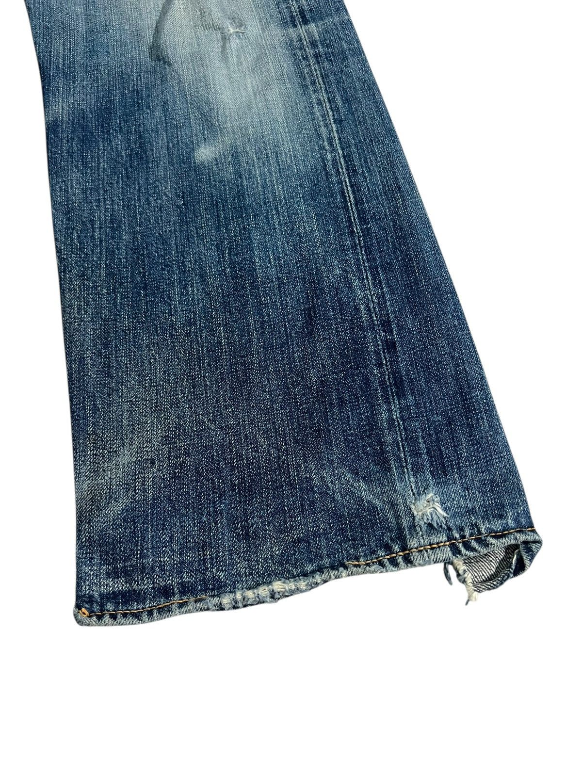 OMNIGOD Vintage Selvedge Omnigod Distress Faded Jean Size US 29 - 7 Thumbnail
