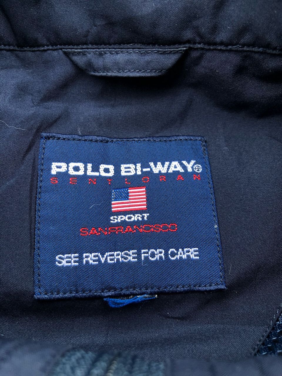 Polo Ralph Lauren × Ralph Lauren × Vintage Vintage Polo Bi-Way Zipper Jacket Size US L / EU 52-54 / 3 - 4 Thumbnail