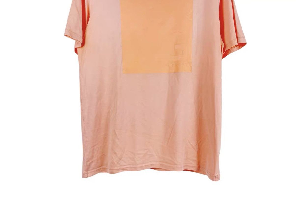 Givenchy G by Givenchy Pink Embossed Print Short Sleeve Tee J31 Size US XL / EU 56 / 4 - 5 Thumbnail