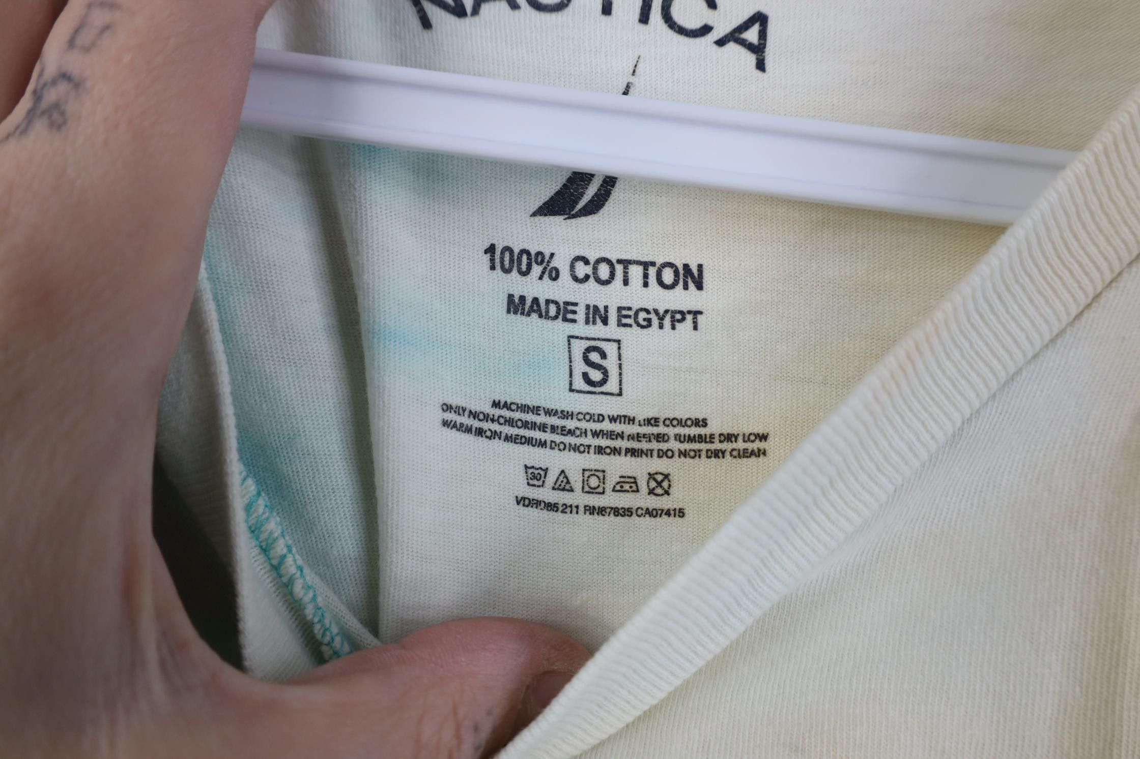 Nautica Vintage Y2K Nautica Acid Wash Sailboat T-Shirt Trippy Size US S / EU 44-46 / 1 - 11 Thumbnail