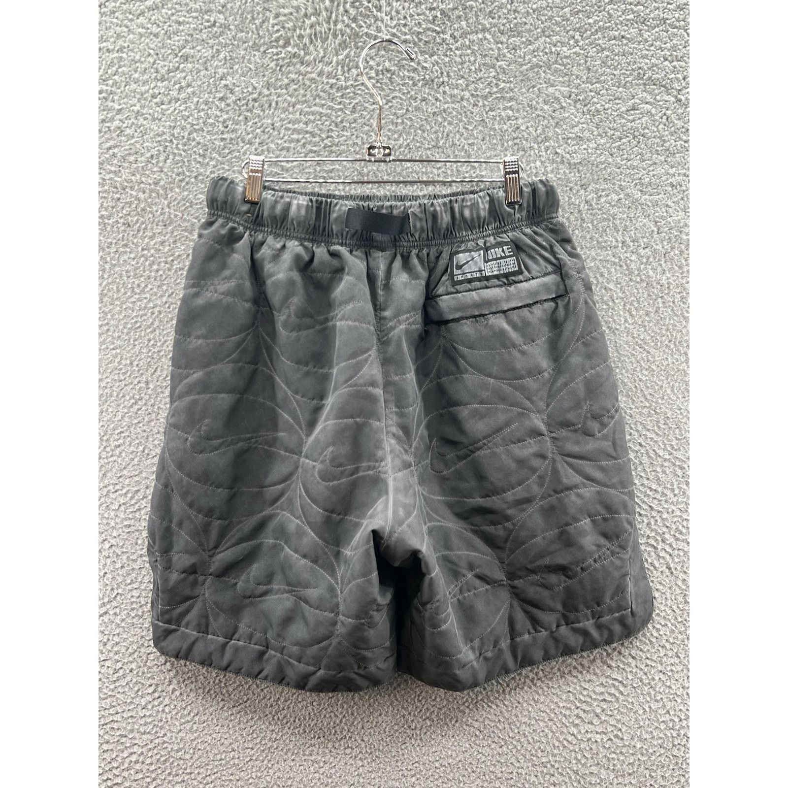 Nike Nike Woven Synthetic Fill Black/white Shorts FB7097 010 Size US 34 / EU 50 - 2 Thumbnail
