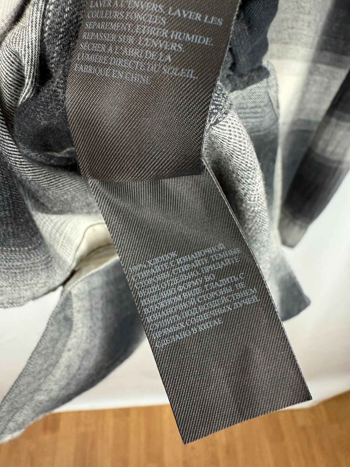 Allsaints Allsaints Plaid Shirt Flannel Stumpville Cotton size S Size US S / EU 44-46 / 1 - 10 Thumbnail
