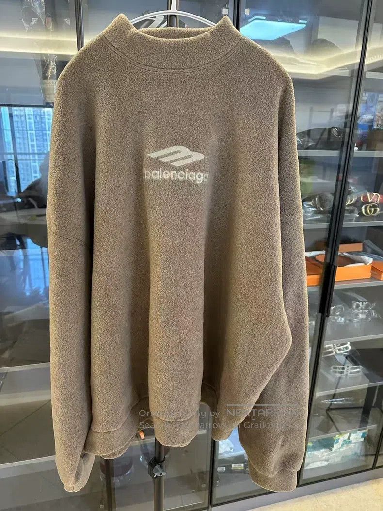 Balenciaga Balenciaga Logo Letter Print Hooded Long Sleeve Sweatshirt Size US XS / EU 42 / 0 - 1 Thumbnail