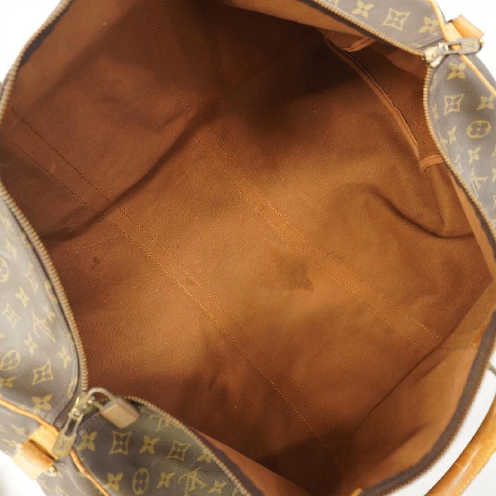 Louis Vuitton Louis Vuitton - Monogram Canvas Keepall 60 Duffle Bag Size ONE SIZE - 8 Thumbnail