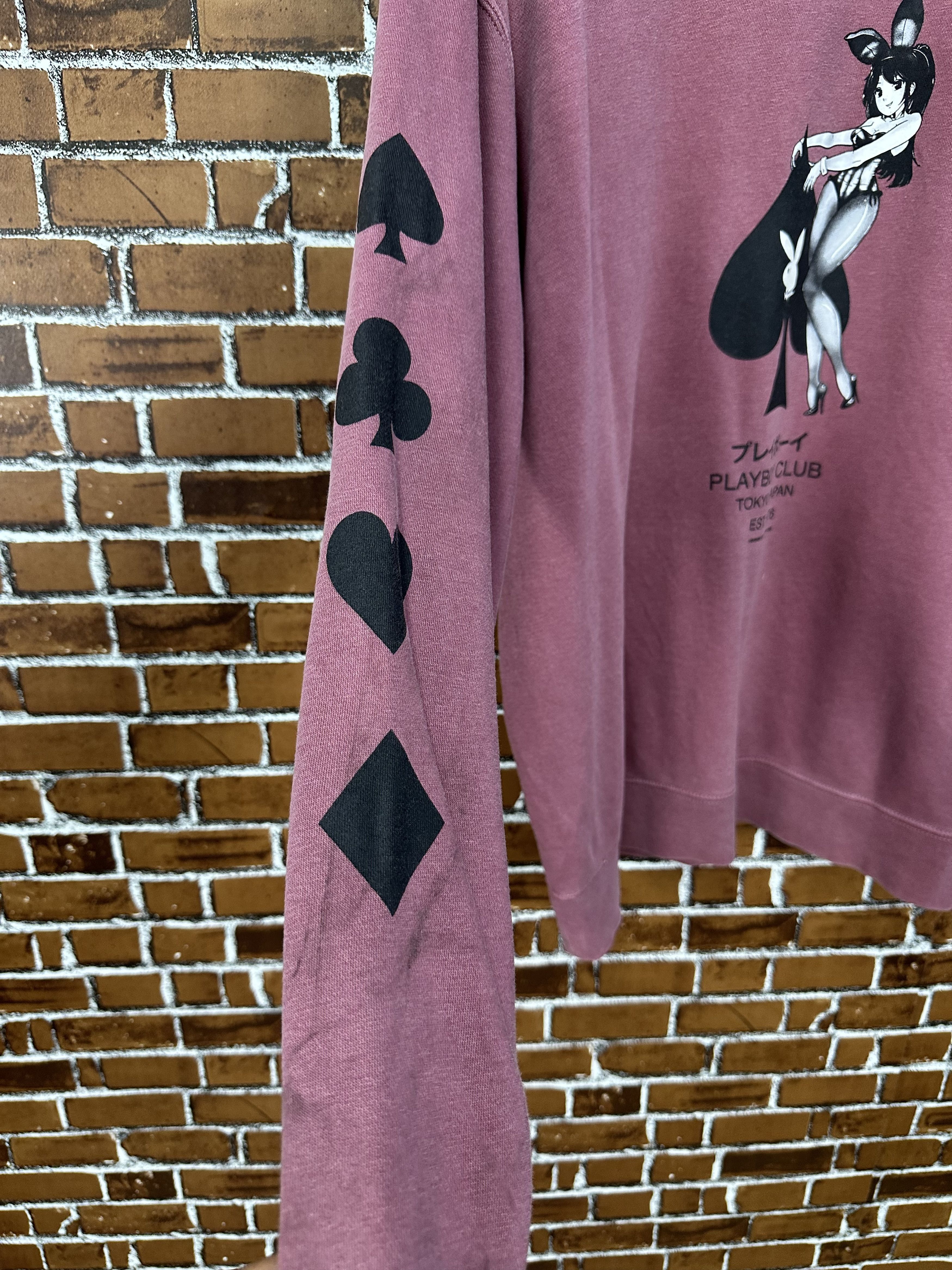 Playboy Playboy Tokyo Japan Arrange by Color Bars Crewneck Z485 Size US L / EU 52-54 / 3 - 6 Thumbnail