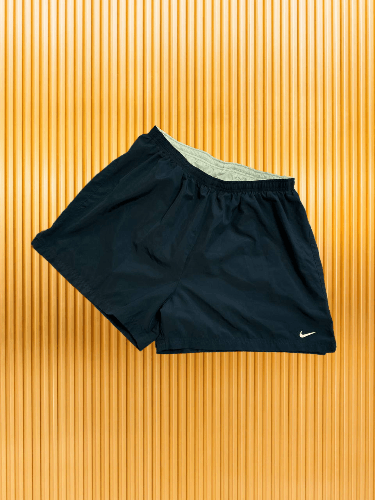 Nike Vintage Nike Baggy Shorts Mini Swoosh Japanese Drill Size US 36 / EU 52 - 1 Thumbnail