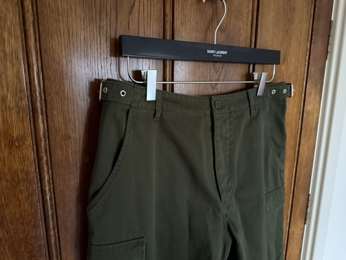 Celine Celine green cargo shorts with Celine logo straps 52 Hedi Size US 36 / EU 52 - 11 Thumbnail