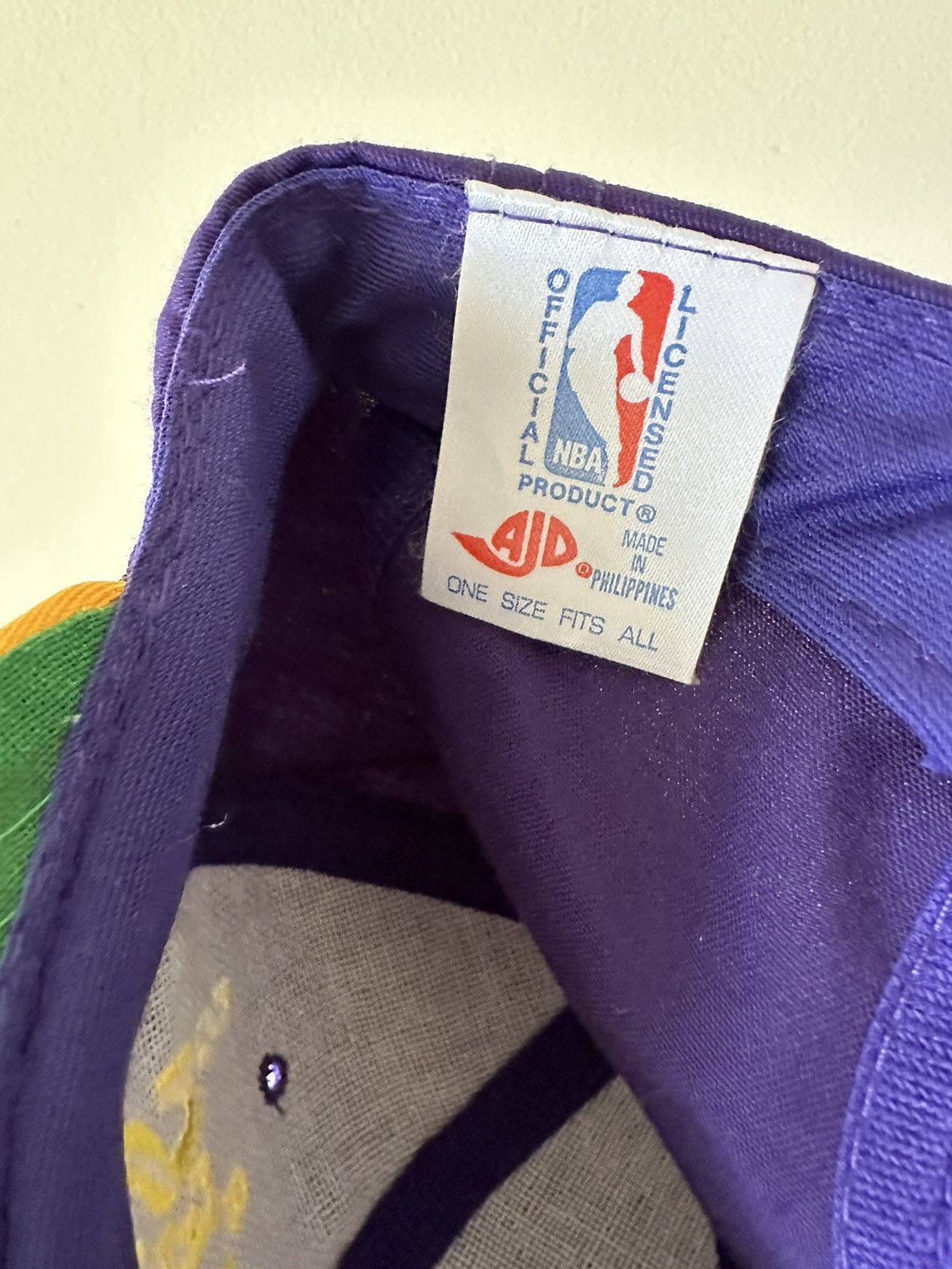 NBA × Vintage (Rare) LA Lakers Snapback Hat Vintage 90s Size ONE SIZE - 6 Thumbnail