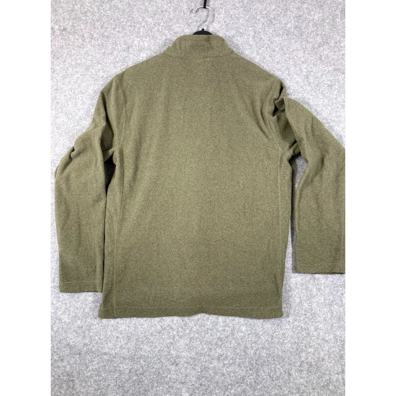 The North Face The North Face Jacket Mens M Heather Green Fleece Full Zip Stand-Up Logo Size US M / EU 48-50 / 2 - 7 Thumbnail