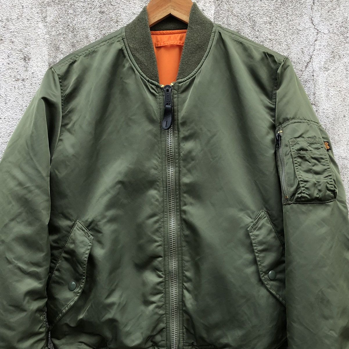 Alpha Industries Alpha Industries Flyers Man Intermediate Ma-1 Bomber Jacket Size US M / EU 48-50 / 2 - 3 Thumbnail