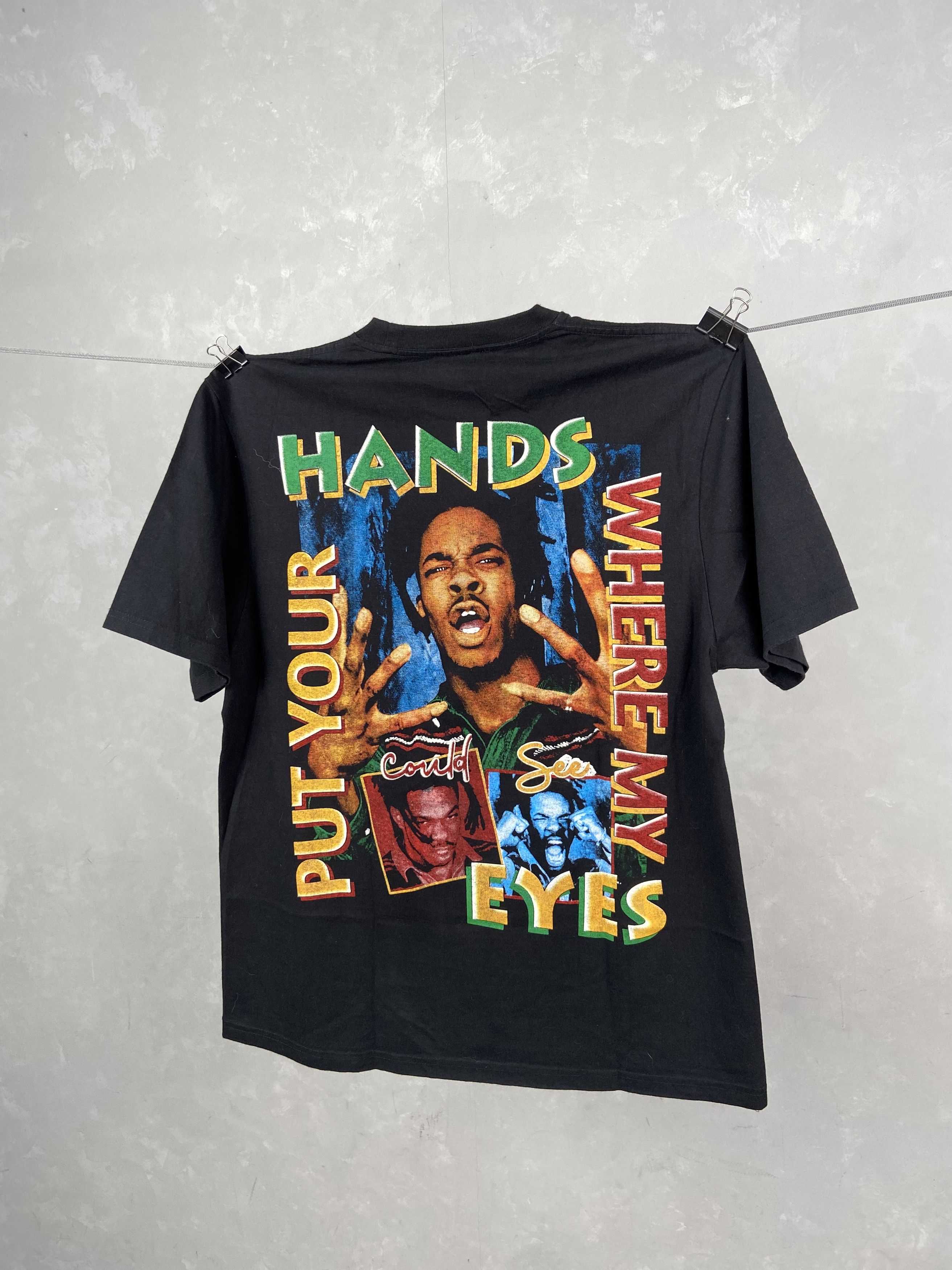 Band Tees × Rap Tees × Vintage Busta Rhymes Put Your Hands Where My Eyes Size US XL / EU 56 / 4 - 2 Thumbnail