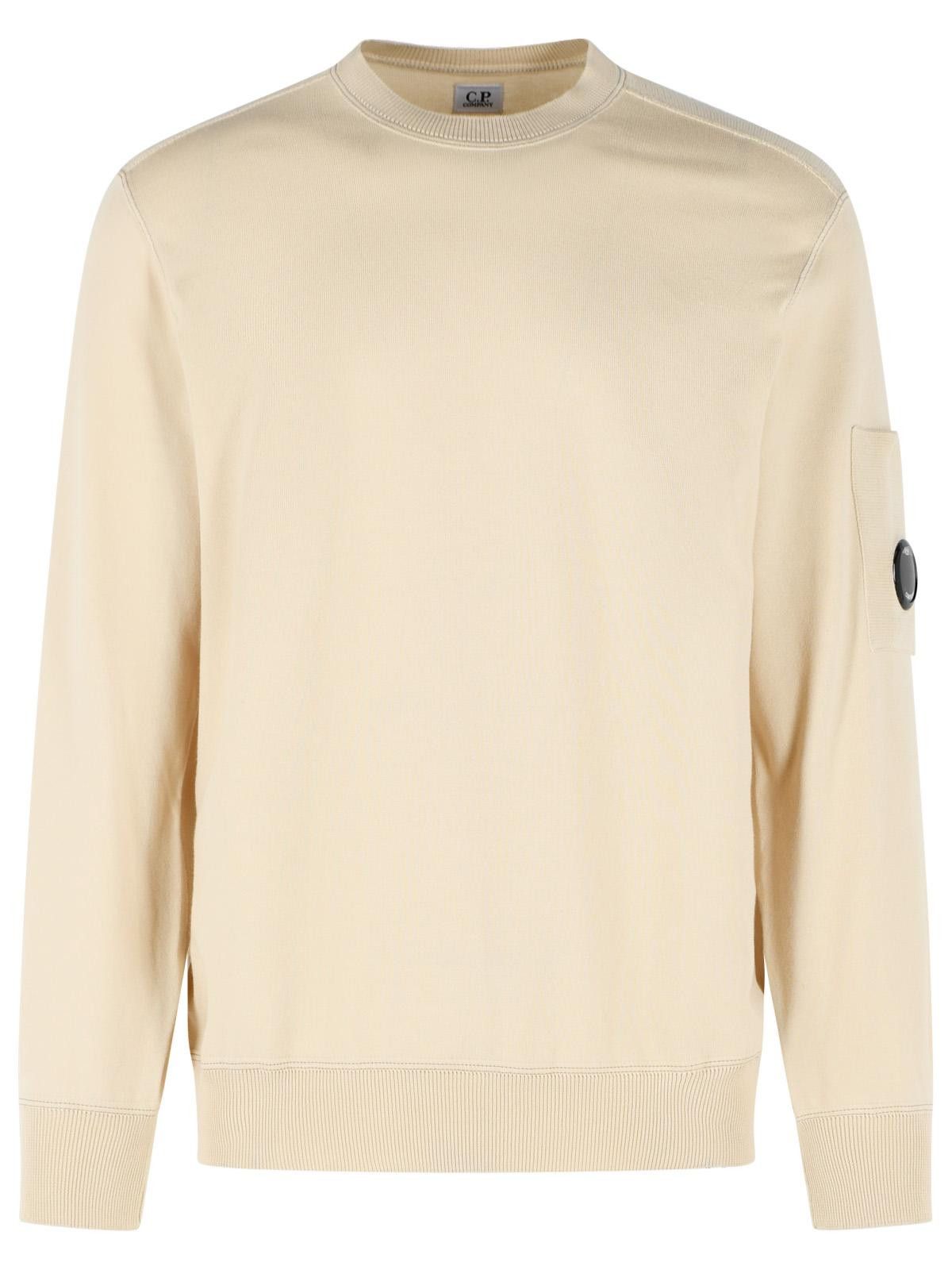 C.P. Company C.P. COMPANY Beige Cotton Sweater Size US XL / EU 56 / 4 - 1 Thumbnail