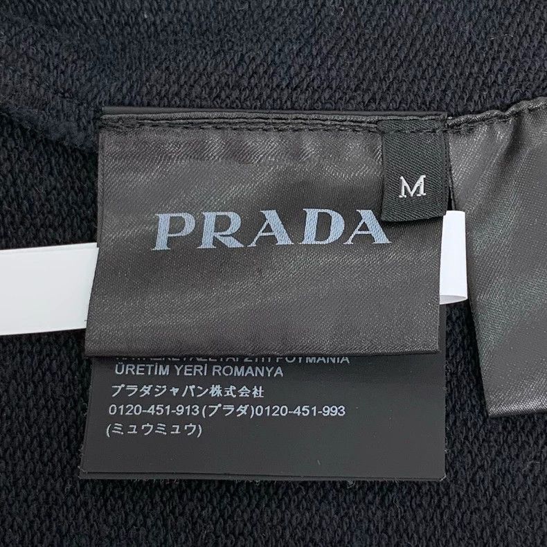 Prada Prada 21 styles of embossed logo round-neck black cotton sh Size US M / EU 48-50 / 2 - 7 Thumbnail