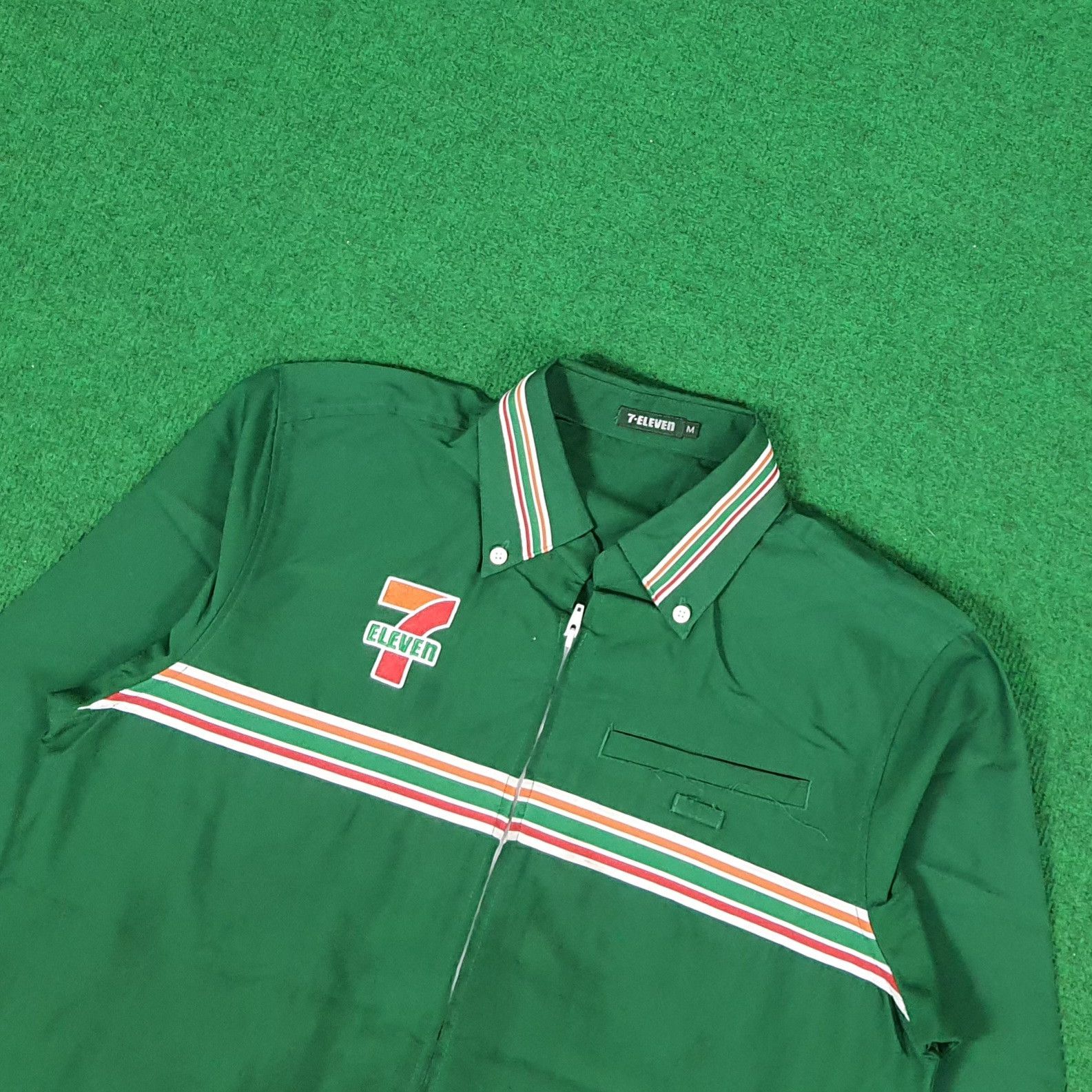 Japanese Brand × Vintage Vintage 7 Eleven Japan Edition Staff Uniform Jacket Size US M / EU 48-50 / 2 - 4 Thumbnail