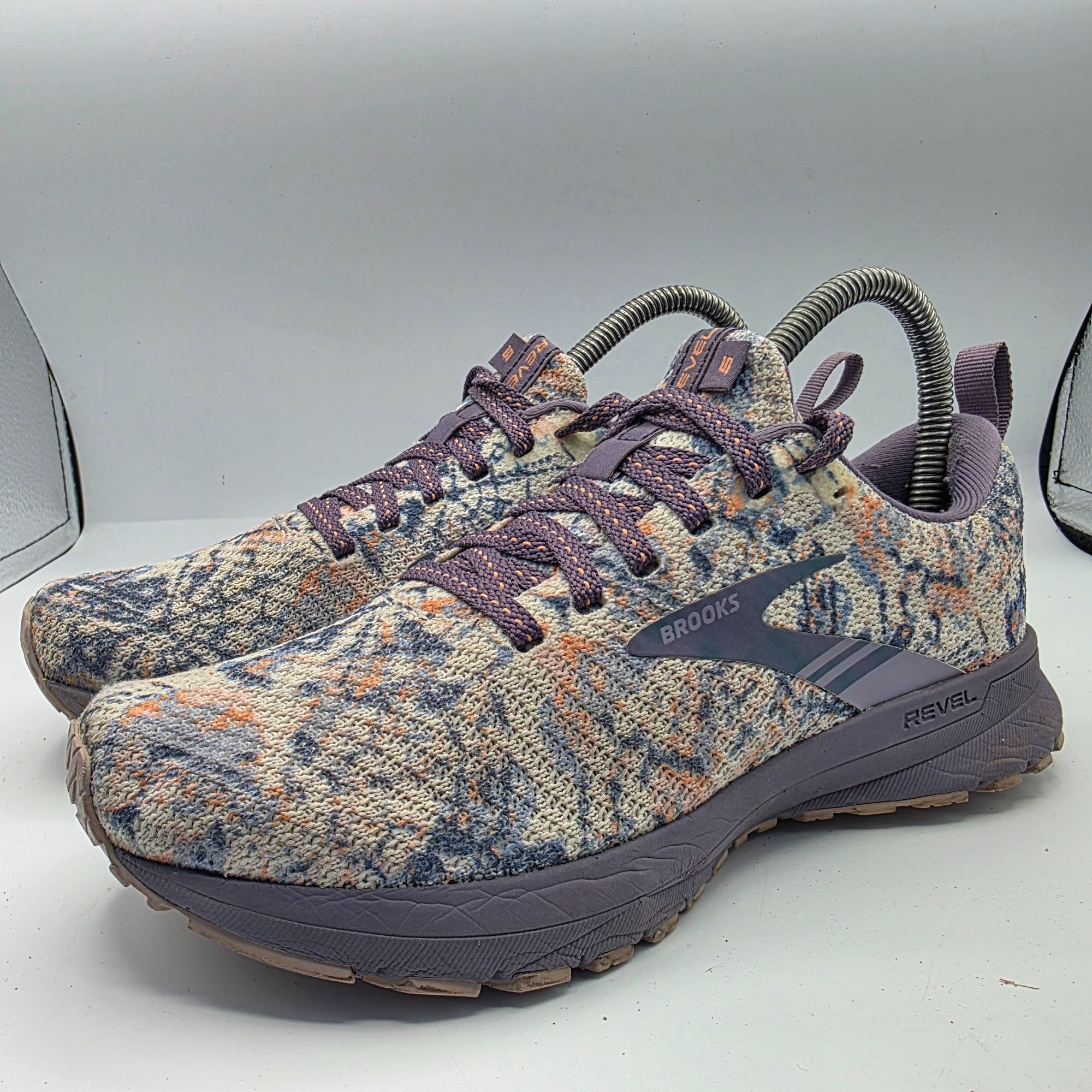 Brooks Brooks Revel 5 Womens Size 6.5 Purple Tie Dye Athletic Shoes Size US 6.5 / IT 36.5 - 4 Thumbnail