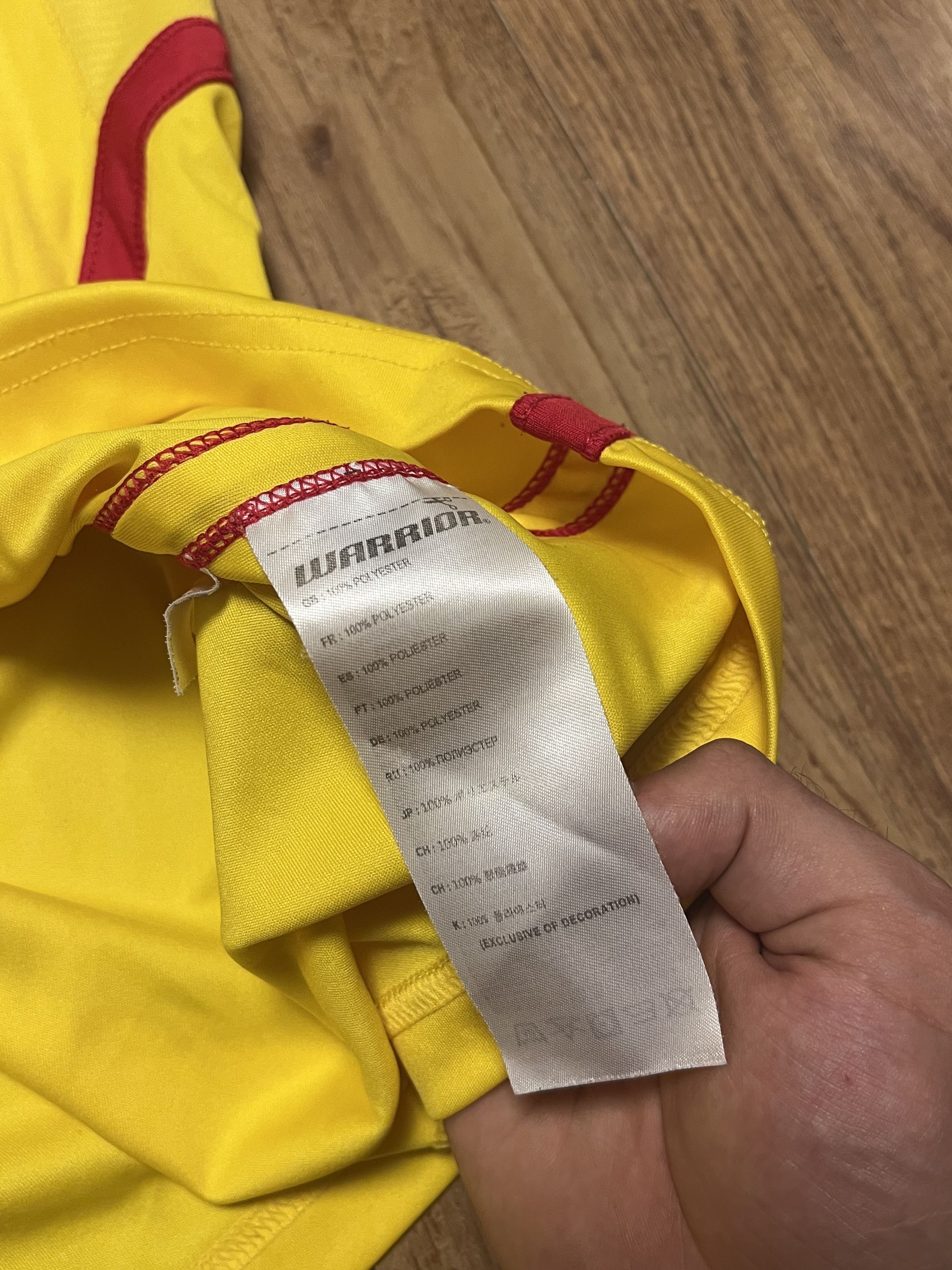 Warrior 2014-15 Liverpool Away Football Jersey Warrior Yellow Size S Size US S / EU 44-46 / 1 - 4 Thumbnail