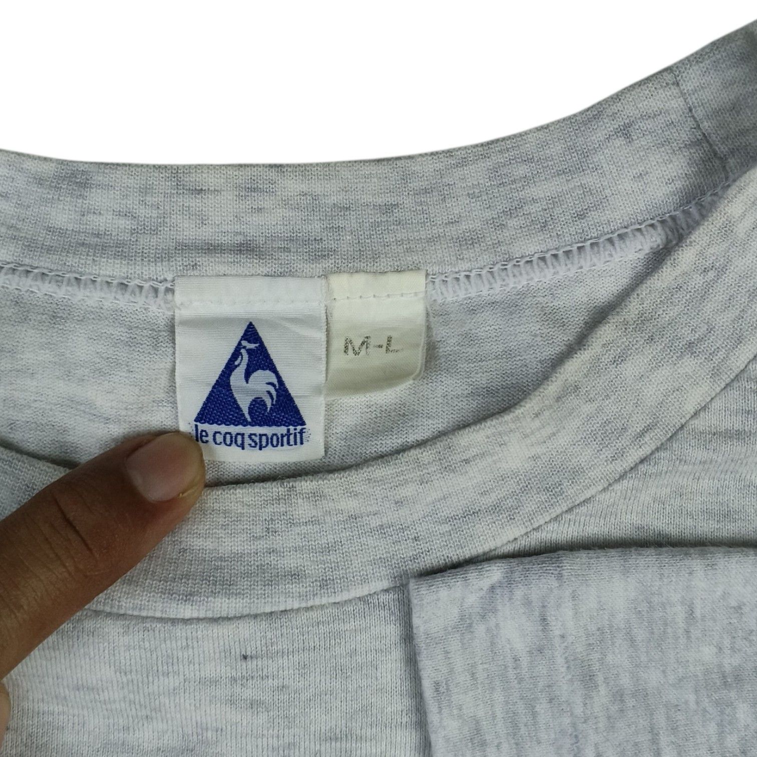 Le Coq Sportif 90's LE COQ SPORTIF Sportswear T-Shirt Single Stitches Size US M / EU 48-50 / 2 - 9 Thumbnail