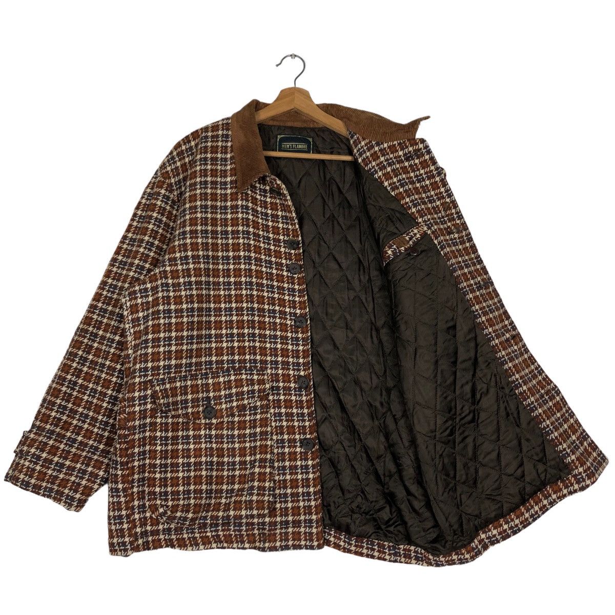 Japanese Brand 🔥90’s Bomber Jacket Tartan Design Chore Men’s Flandre Japan Size US M / EU 48-50 / 2 - 9 Thumbnail