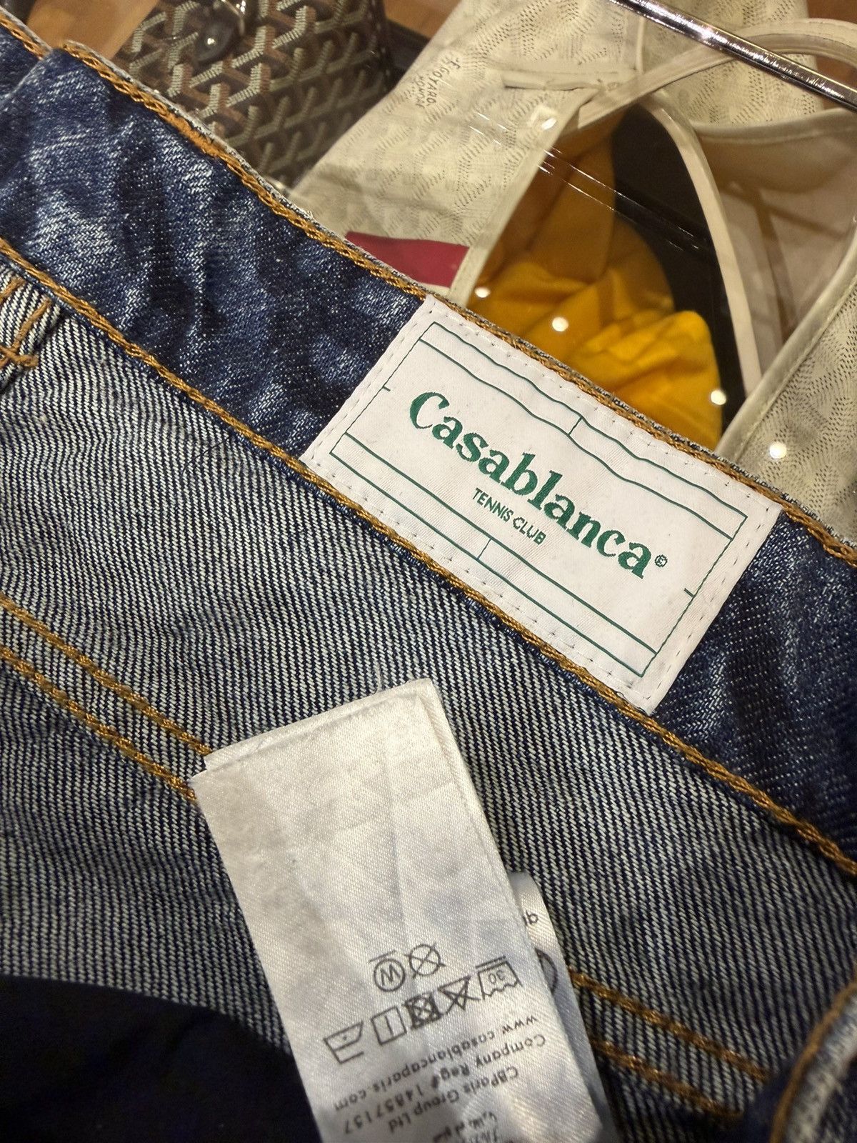 Casablanca Casablanca Laser Monogram Jeans Size US 32 / EU 48 - 3 Thumbnail