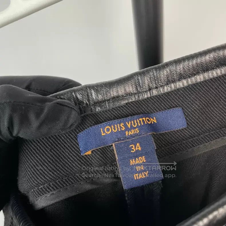 Louis Vuitton Louis Vuitton Black twill Jean shorts Size US 34 / EU 50 - 6 Thumbnail