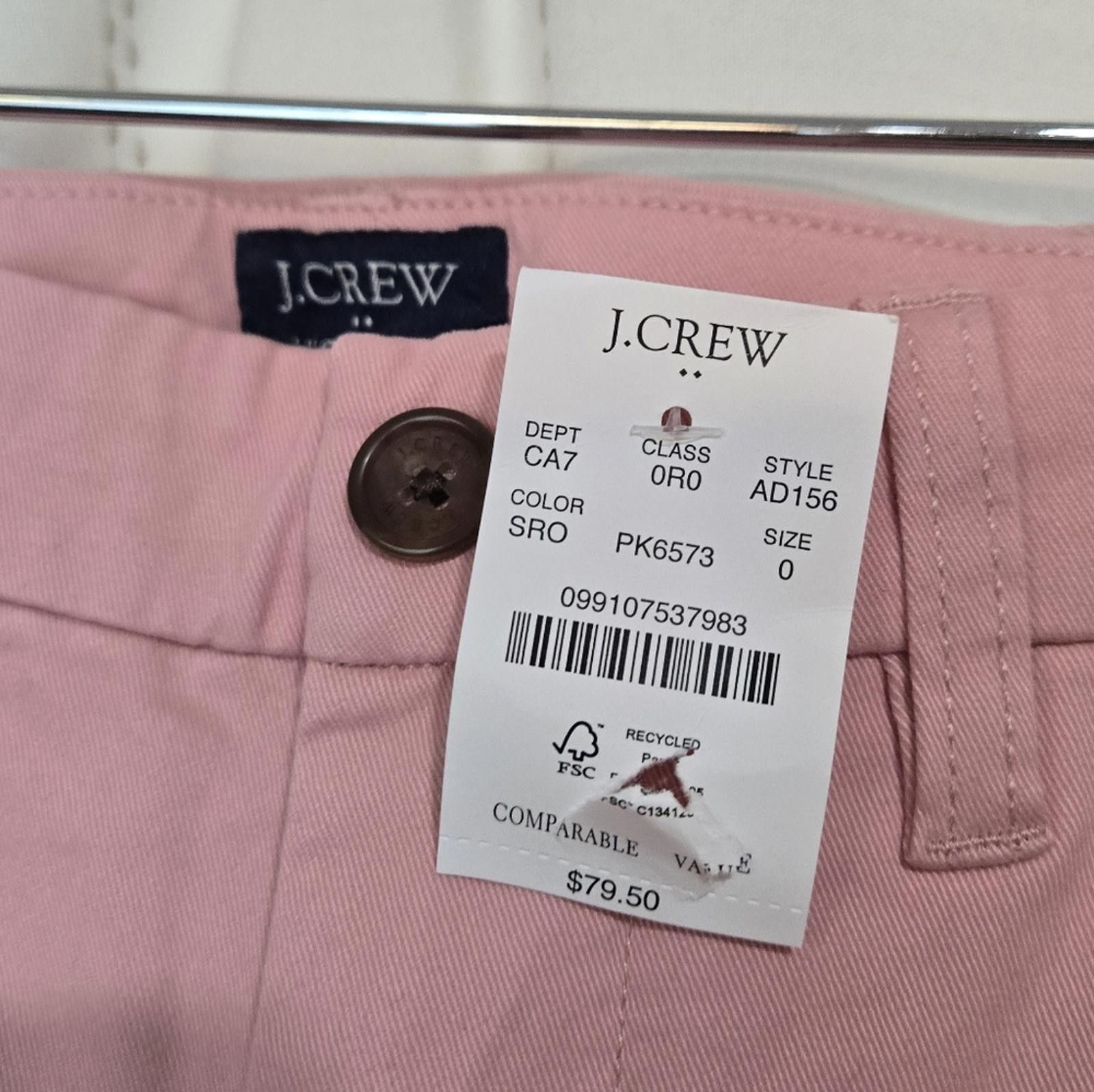 J.Crew J Crew High-rise girlfriend chino pant Size 25" / US 0 / IT 36 - 3 Thumbnail