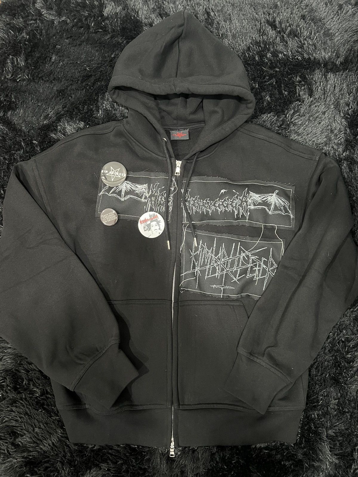 Kim Krueger a personal connection zip up | Grailed