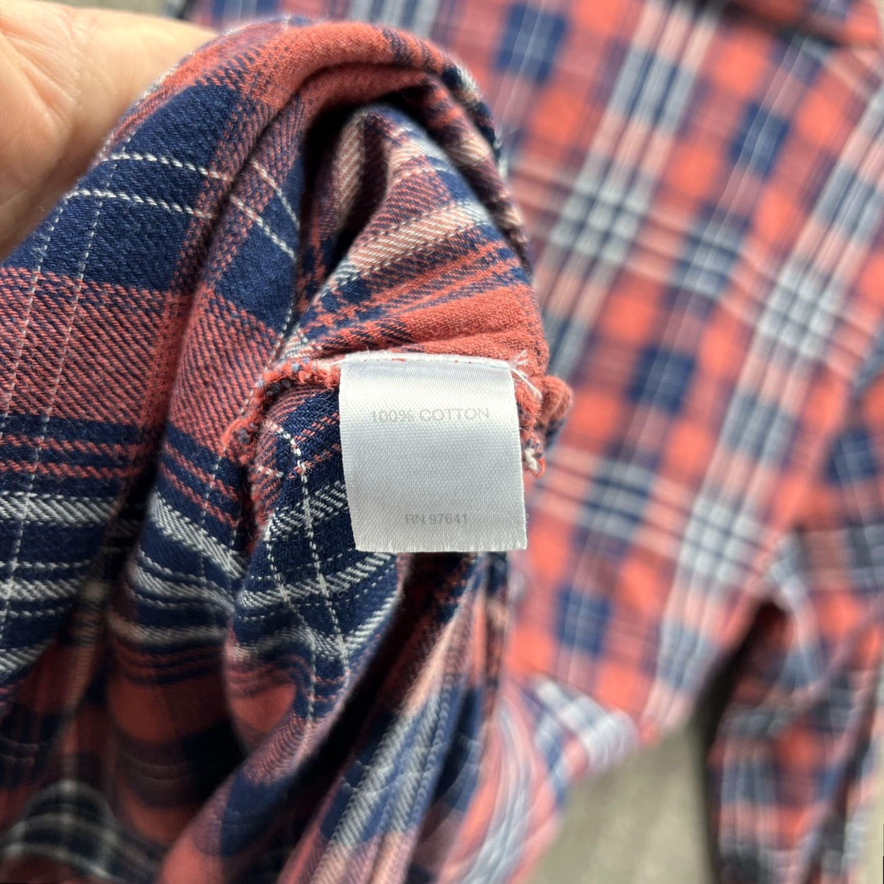 J. Jill J. Jill Shirt Womens Medium Red Plaid Button-Up Tunic Flannel Long Sleeve Red/Blue White Plaid Shirt Womens Medium Mens Women’s Tunic Size M / US 6-8 / IT 42-44 - 6 Thumbnail