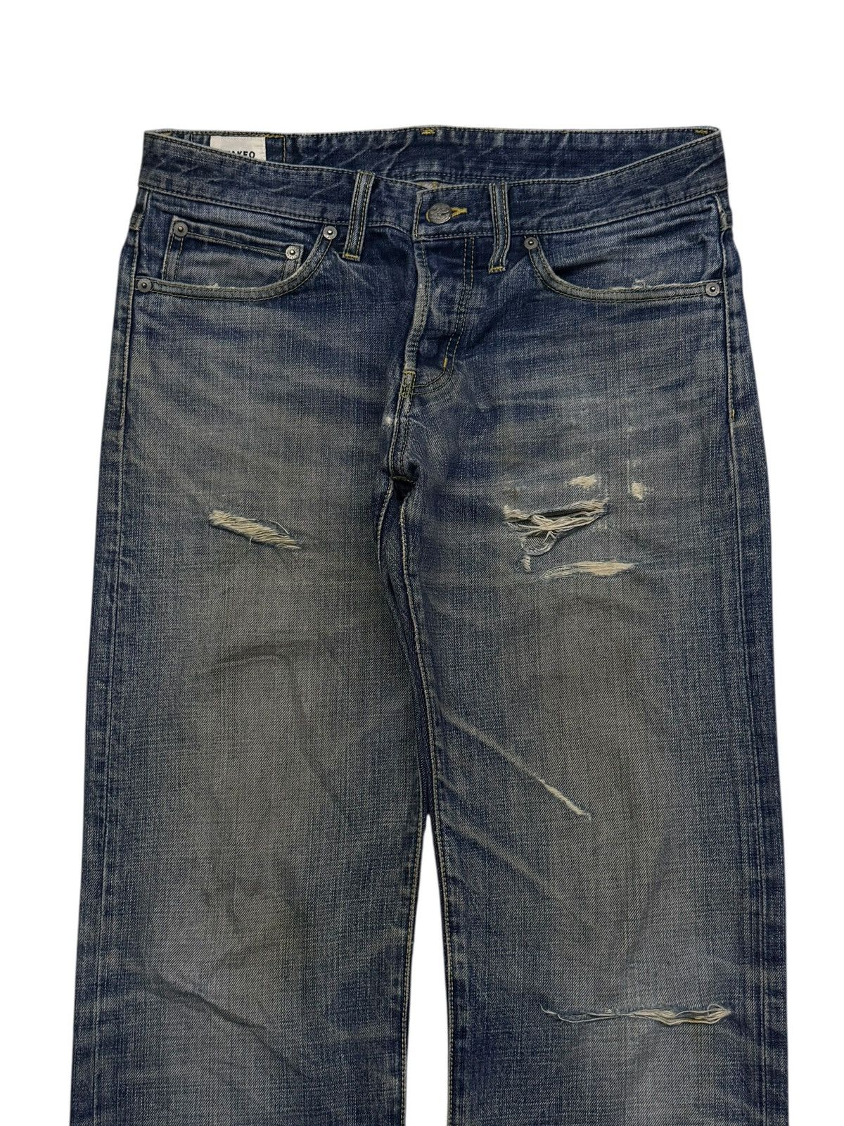 Takeo Kikuchi Vintage 00s Takeo Kikuchi Japanese designer Denim Jeans |W32 Size US 32 / EU 48 - 4 Thumbnail