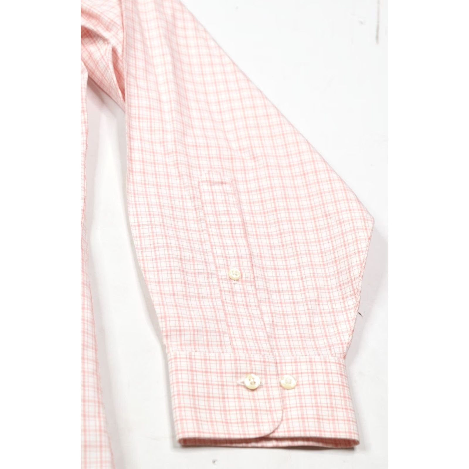 Brooks Brothers Brooks Brothers REGENT Shirt Mens 17.5 Red White Plaid Long Sleeve Button-Up Size US XXL / EU 58 / 5 - 4 Thumbnail