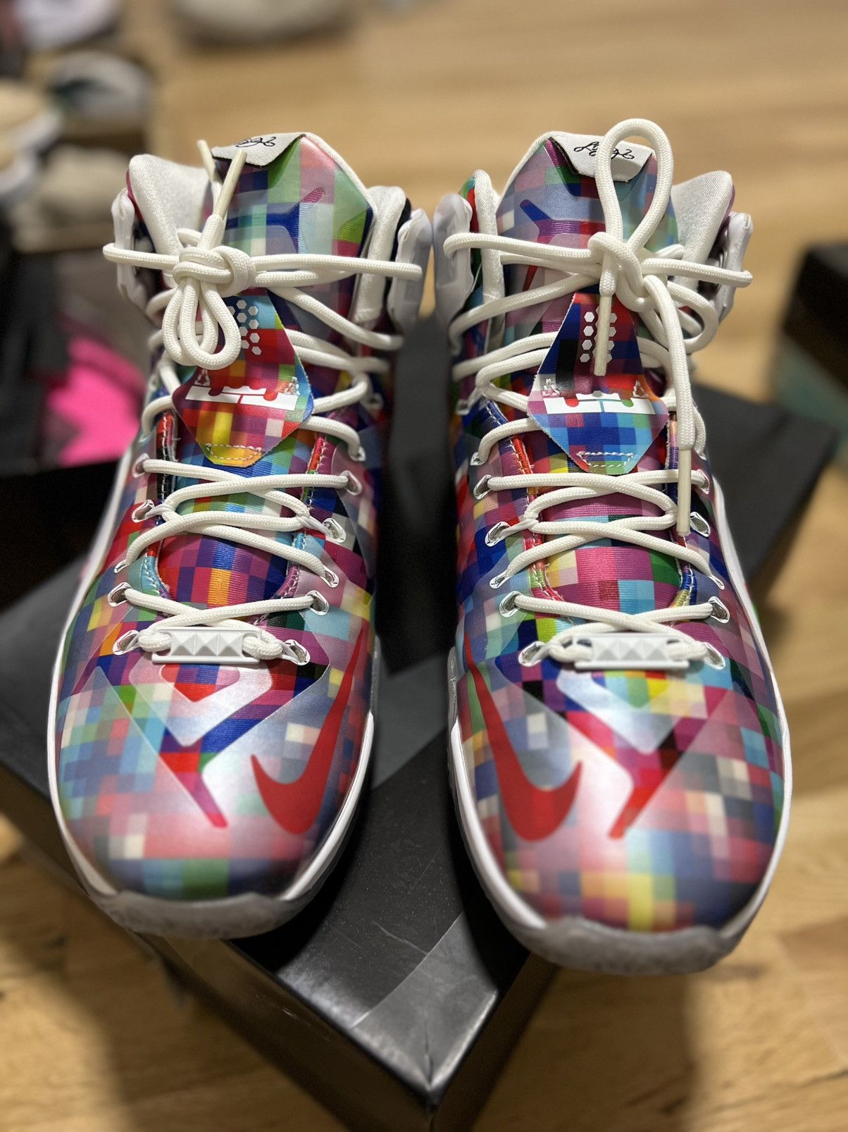 Jordan Brand × Nike Nike Lebron XII EXT “Finish Your Breakfast” Size 10 Size US 10 / EU 43 - 3 Thumbnail