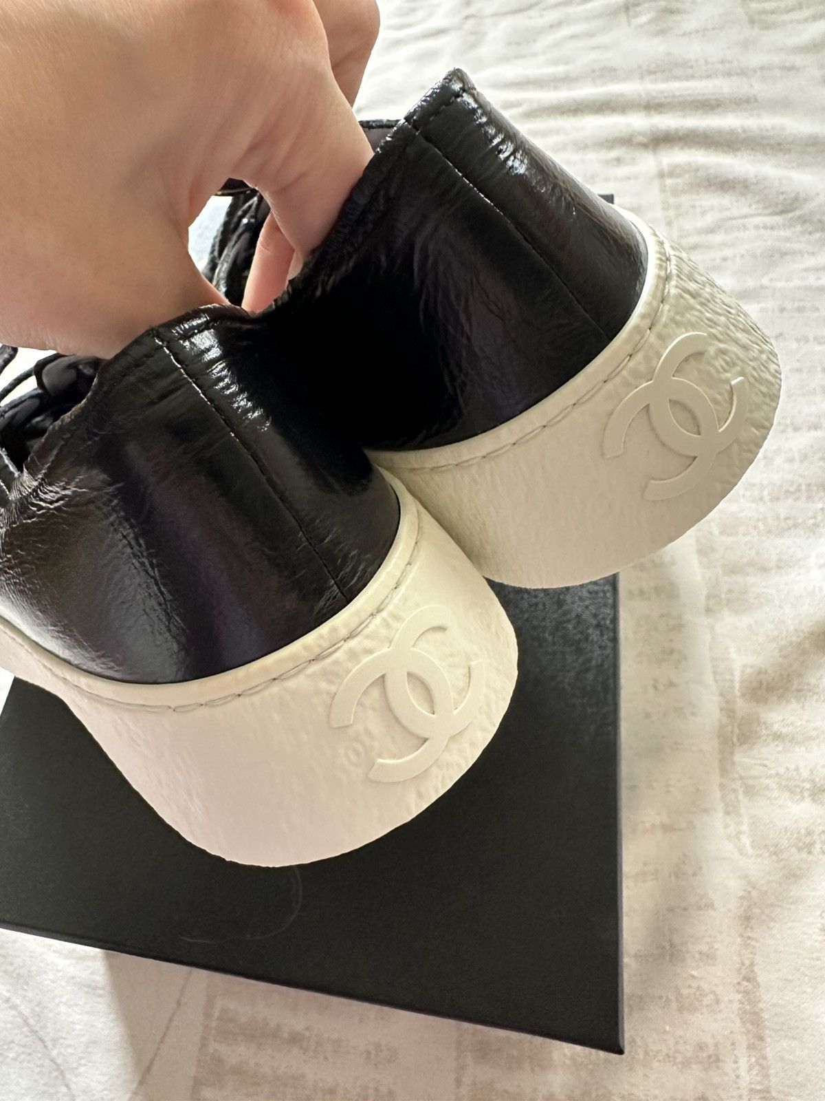 Chanel chanel round-toe chunky sneakers size 37.5 Size US 7.5 / IT 37.5 - 7 Thumbnail