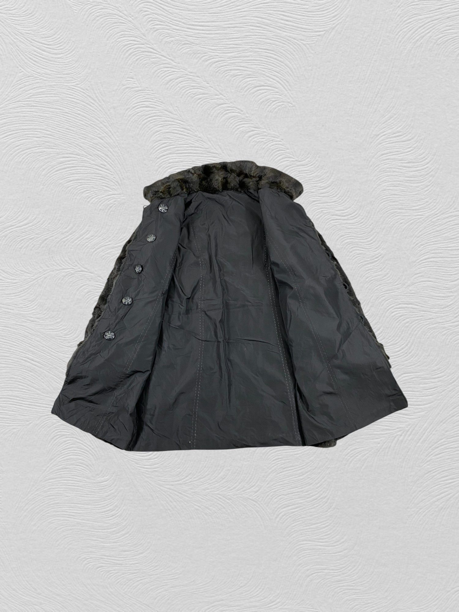 If Six Was Nine Vintage Balmain Paris Fur Riversible Long Coat Jacket- J447 Size US L / EU 52-54 / 3 - 7 Thumbnail