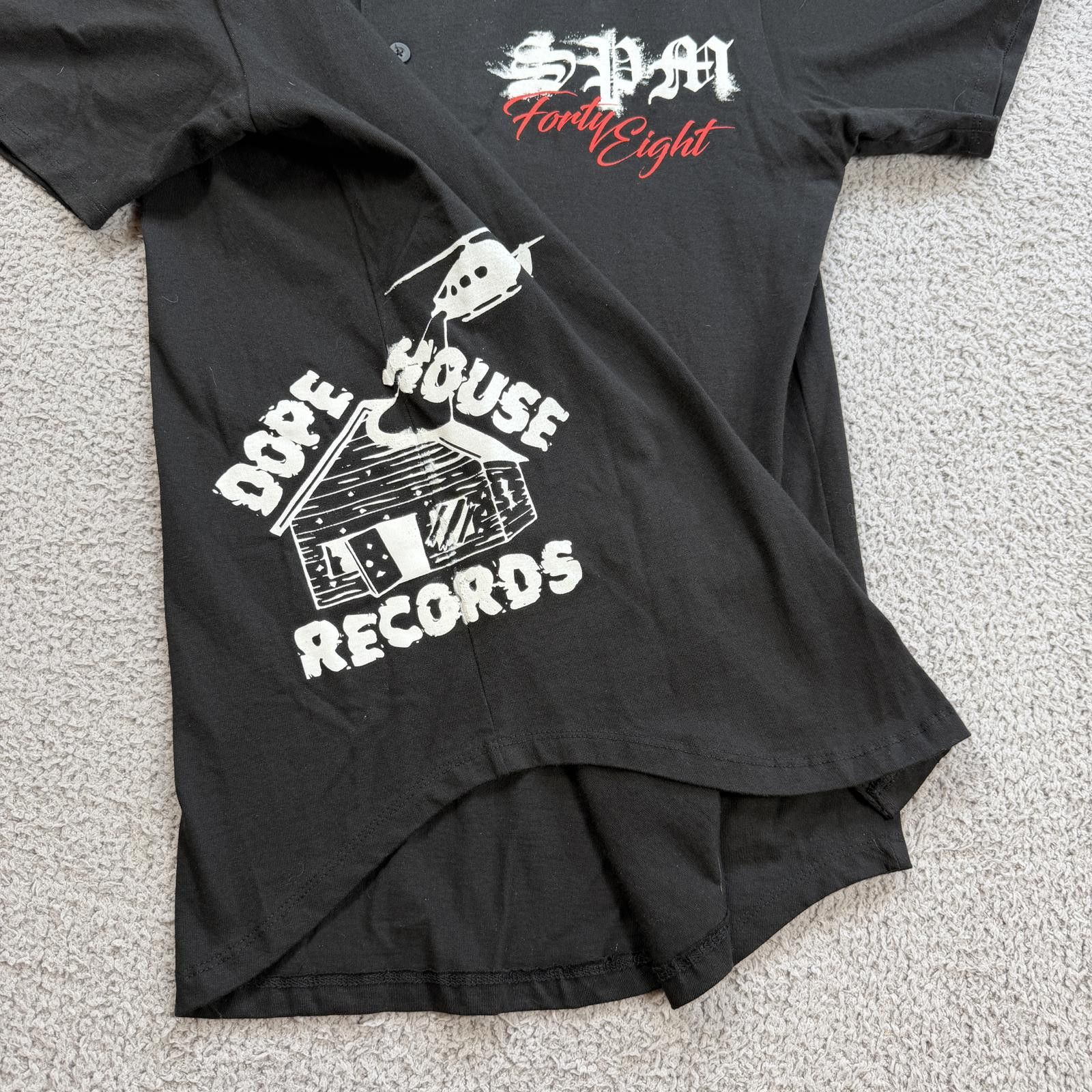 Other SPM Forty Eight Dope House Records Baseball Jersey Shirt Size US L / EU 52-54 / 3 - 4 Thumbnail