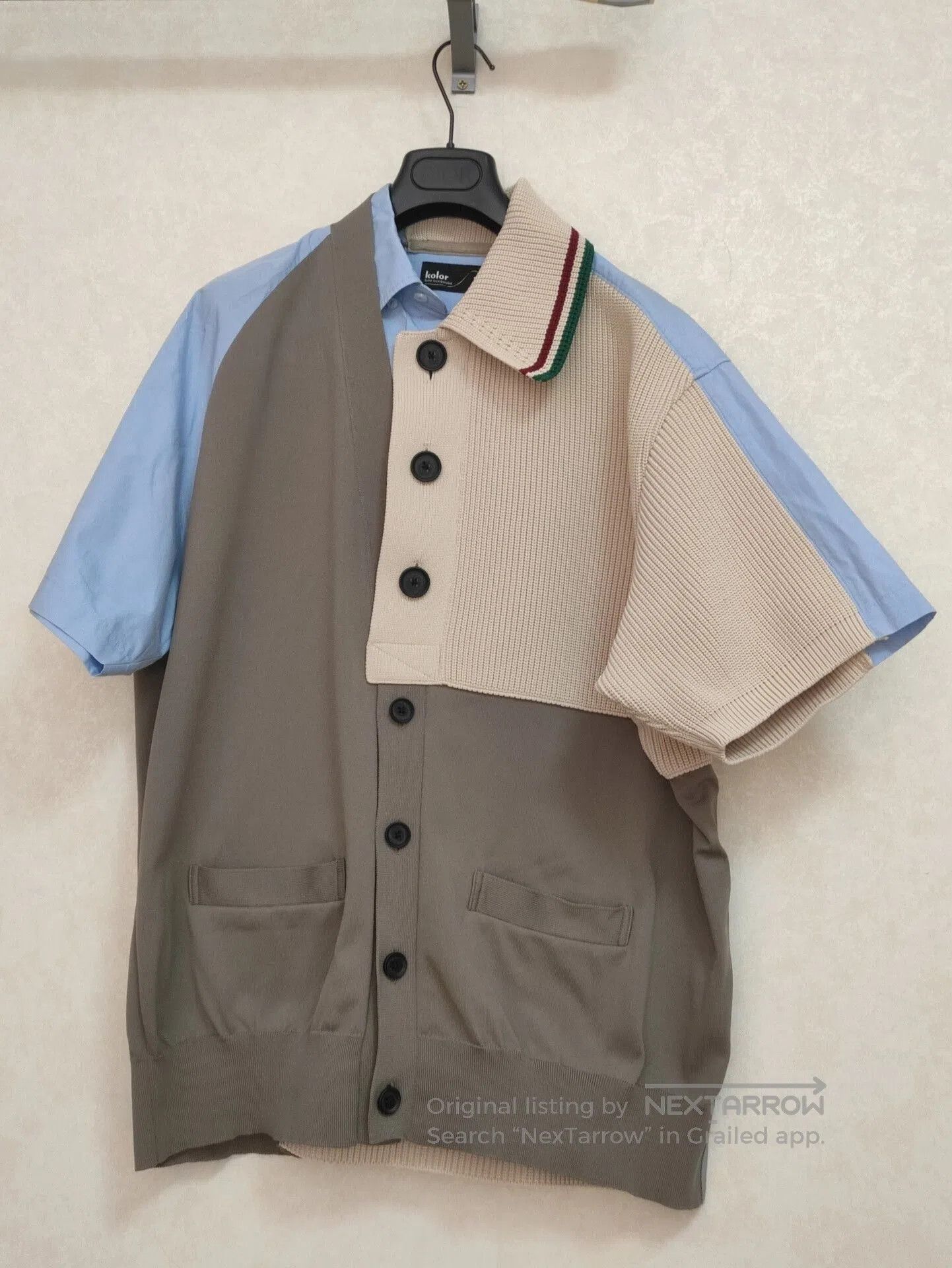 Kolor Kolor Runway Patchwork Polo Shirt. Size US L / EU 52-54 / 3 - 1 Thumbnail
